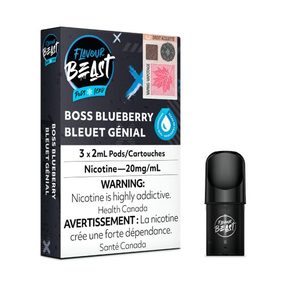 FLAVOUR BEAST S-POD 3P BLUEBERRY ICE 20MG