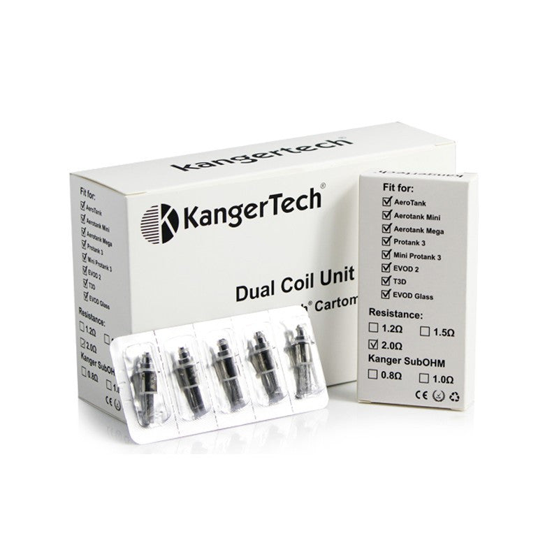 KANGERTECH DUAL COIL 5 PACK