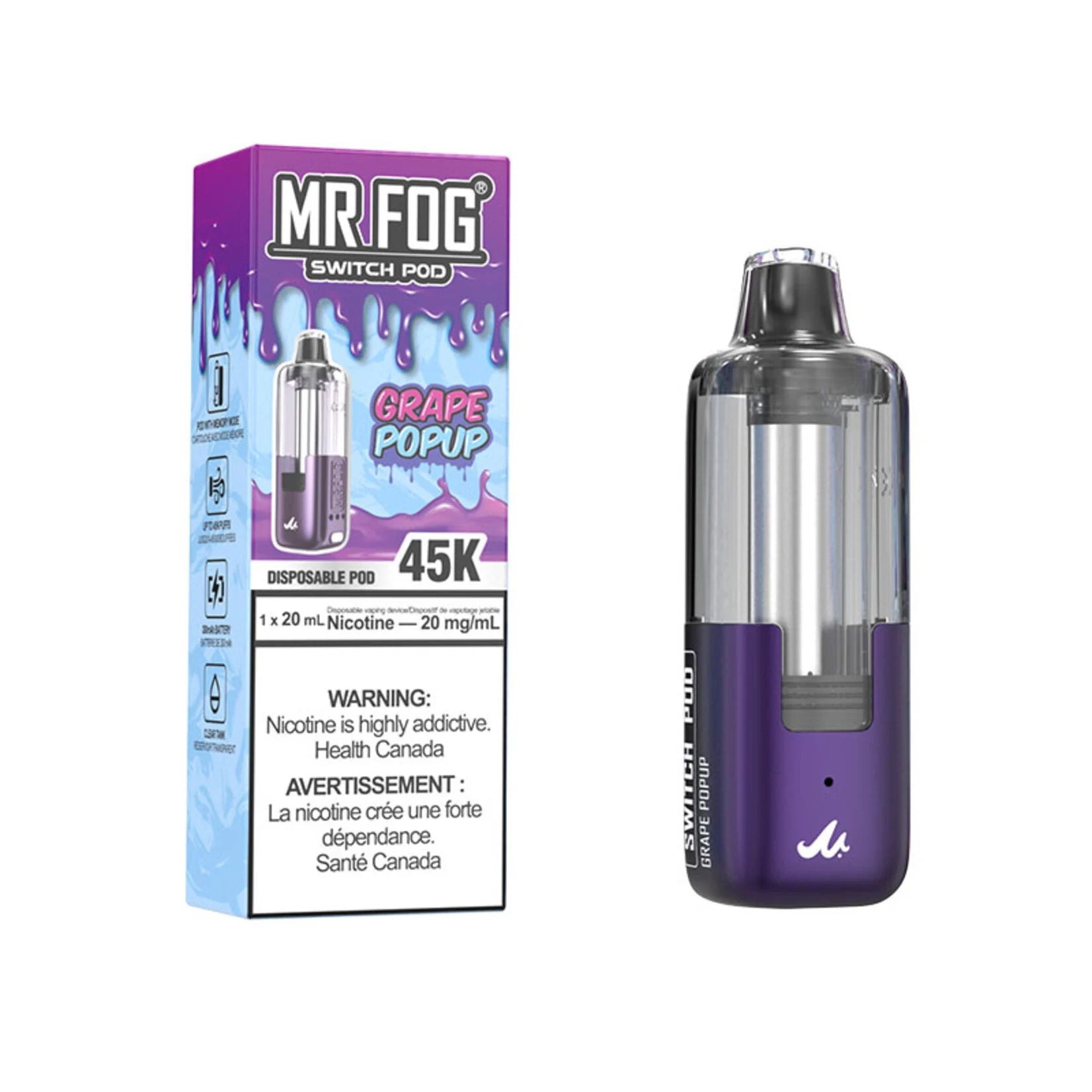 MR. FOG SWITCH 45K POD
