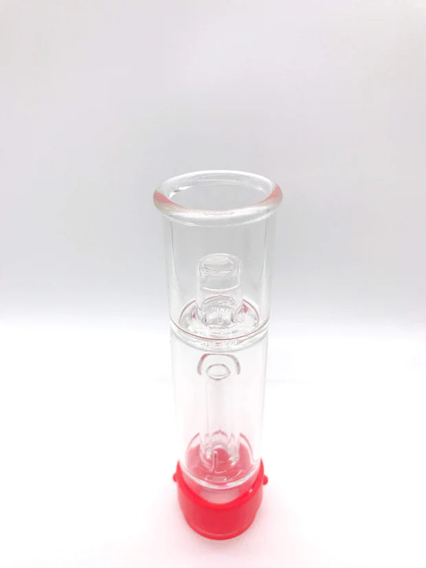 UTILLIAN 5 GLASS BUBBLER RED