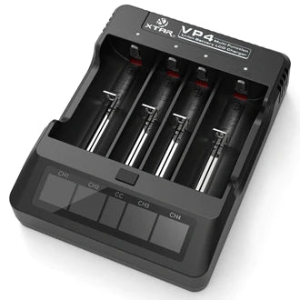 XTAR VP4 BATTERY CHARGER 4BAY