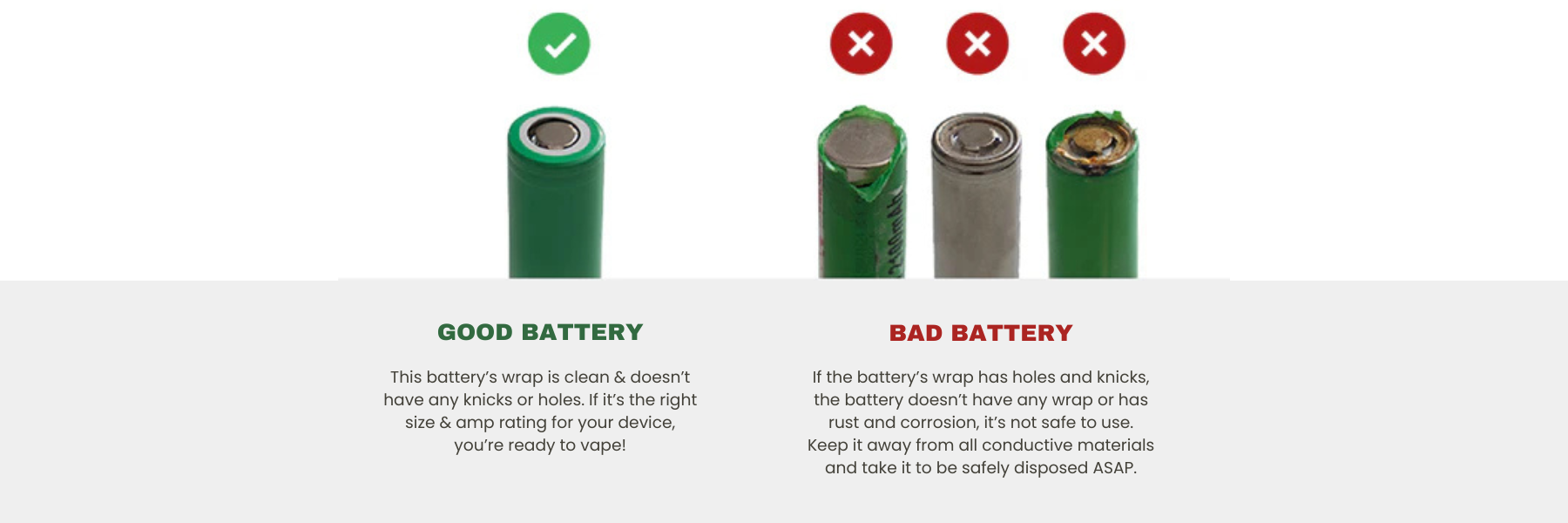 Battery Safety Tips