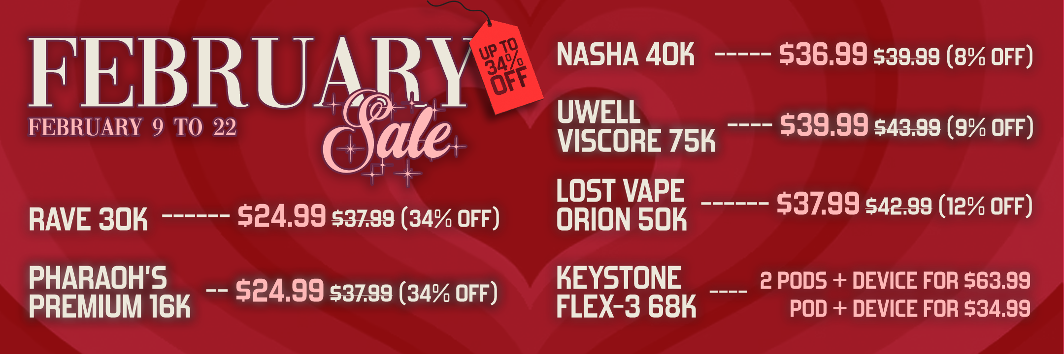 February Sale 2026