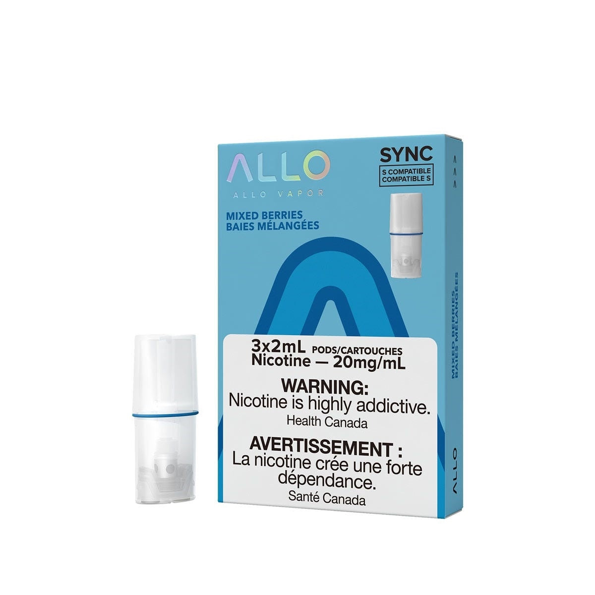 ALLO SYNC POD MIXED BERRIES 20MG