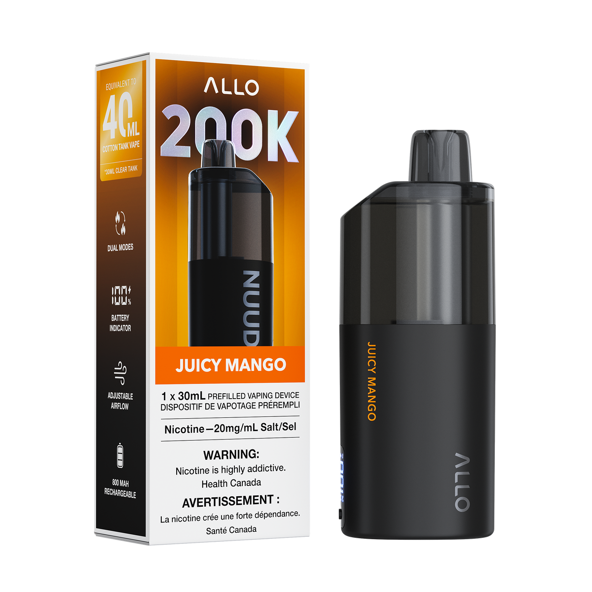 ALLO NUUD 200K DISPOSABLE