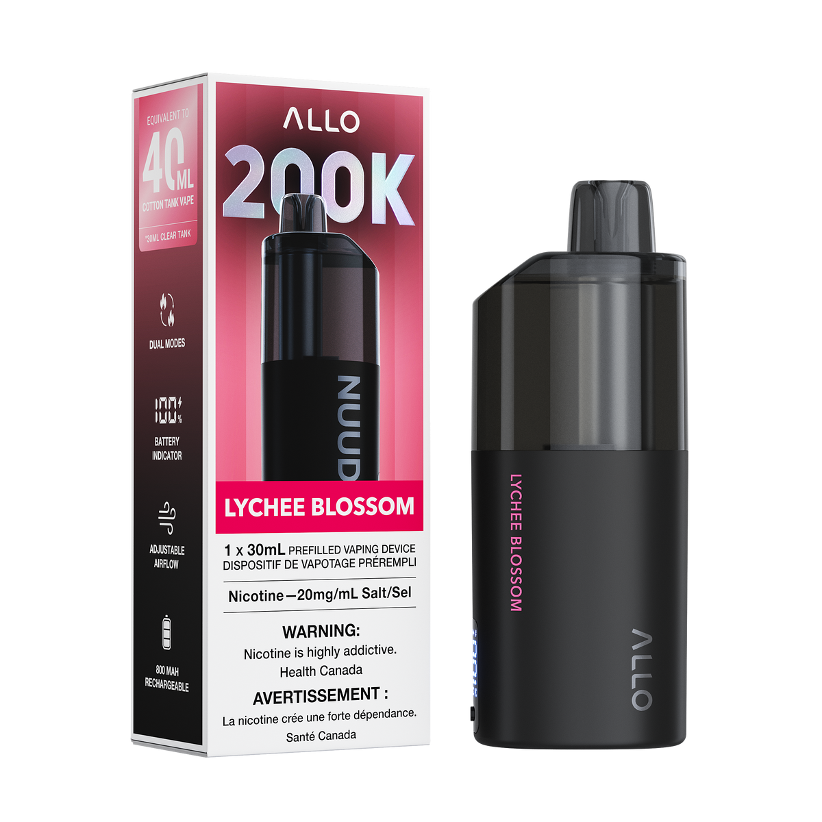 ALLO NUUD 200K DISPOSABLE
