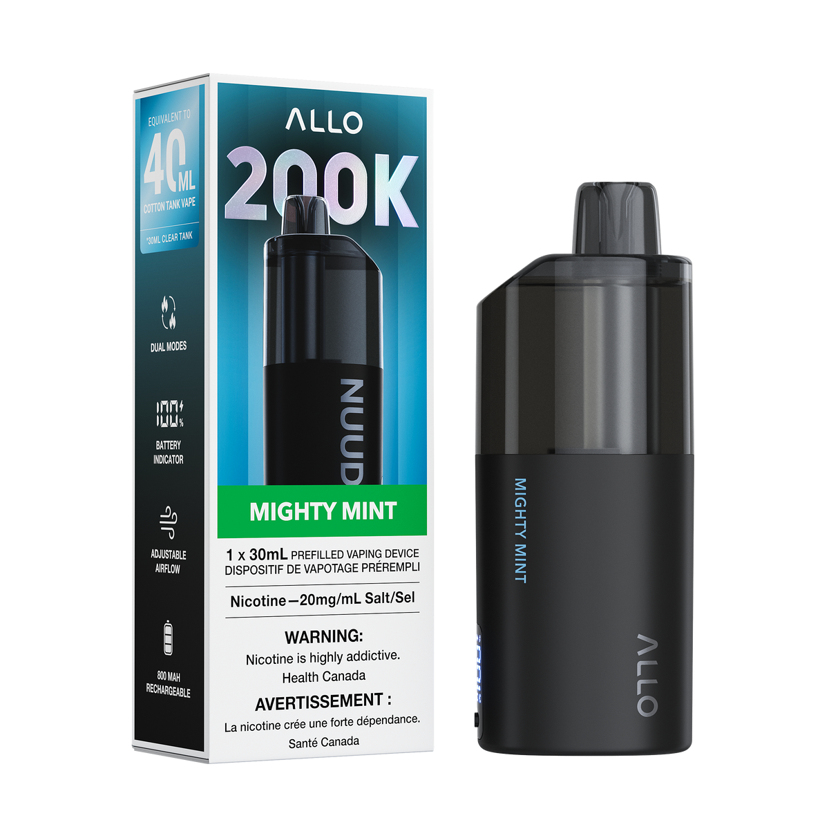 ALLO NUUD 200K DISPOSABLE