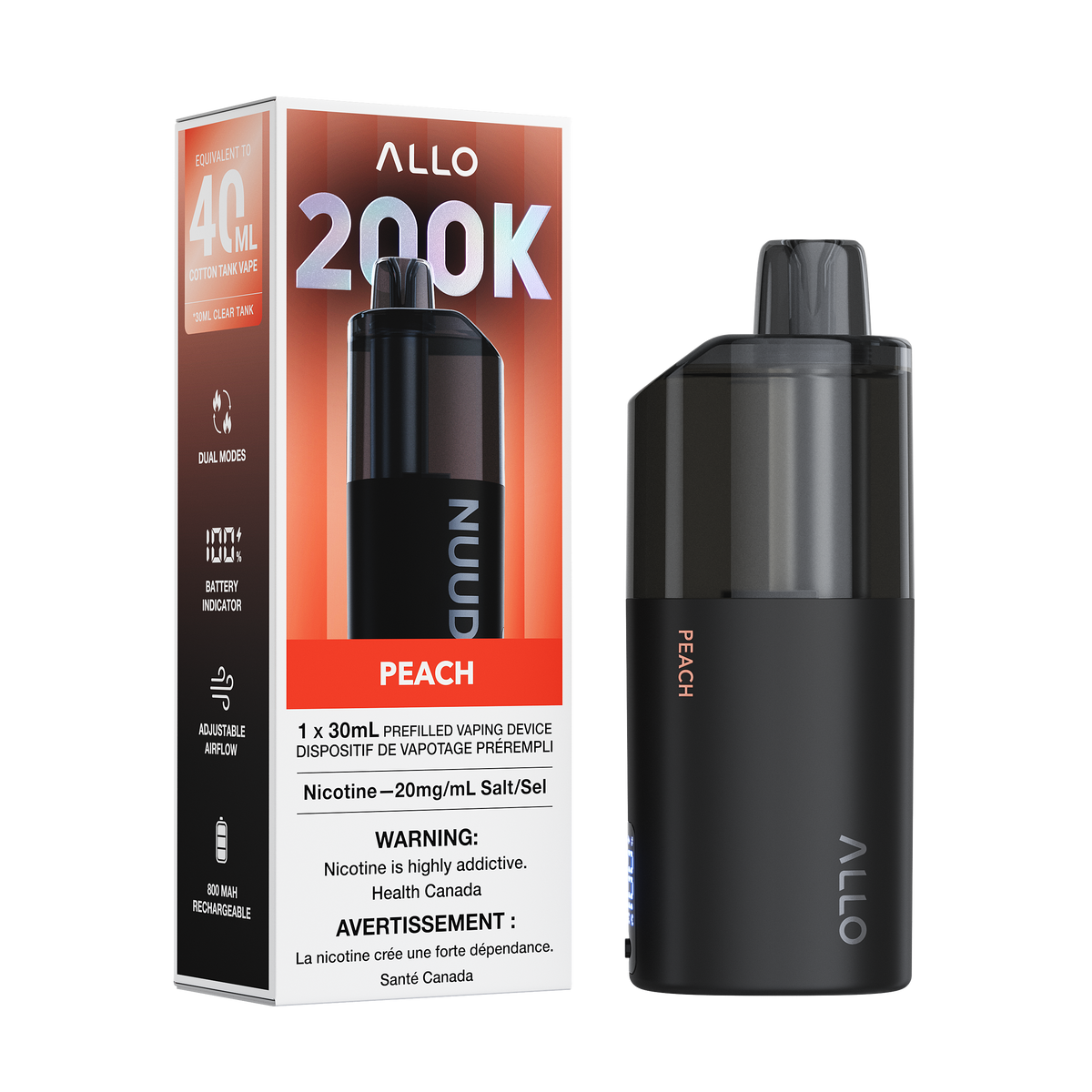 ALLO NUUD 200K DISPOSABLE