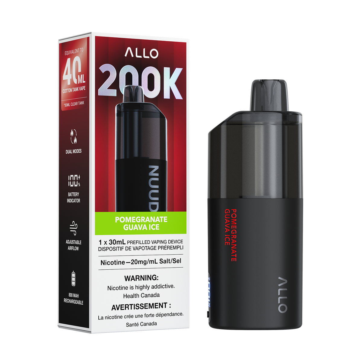ALLO NUUD 200K DISPOSABLE