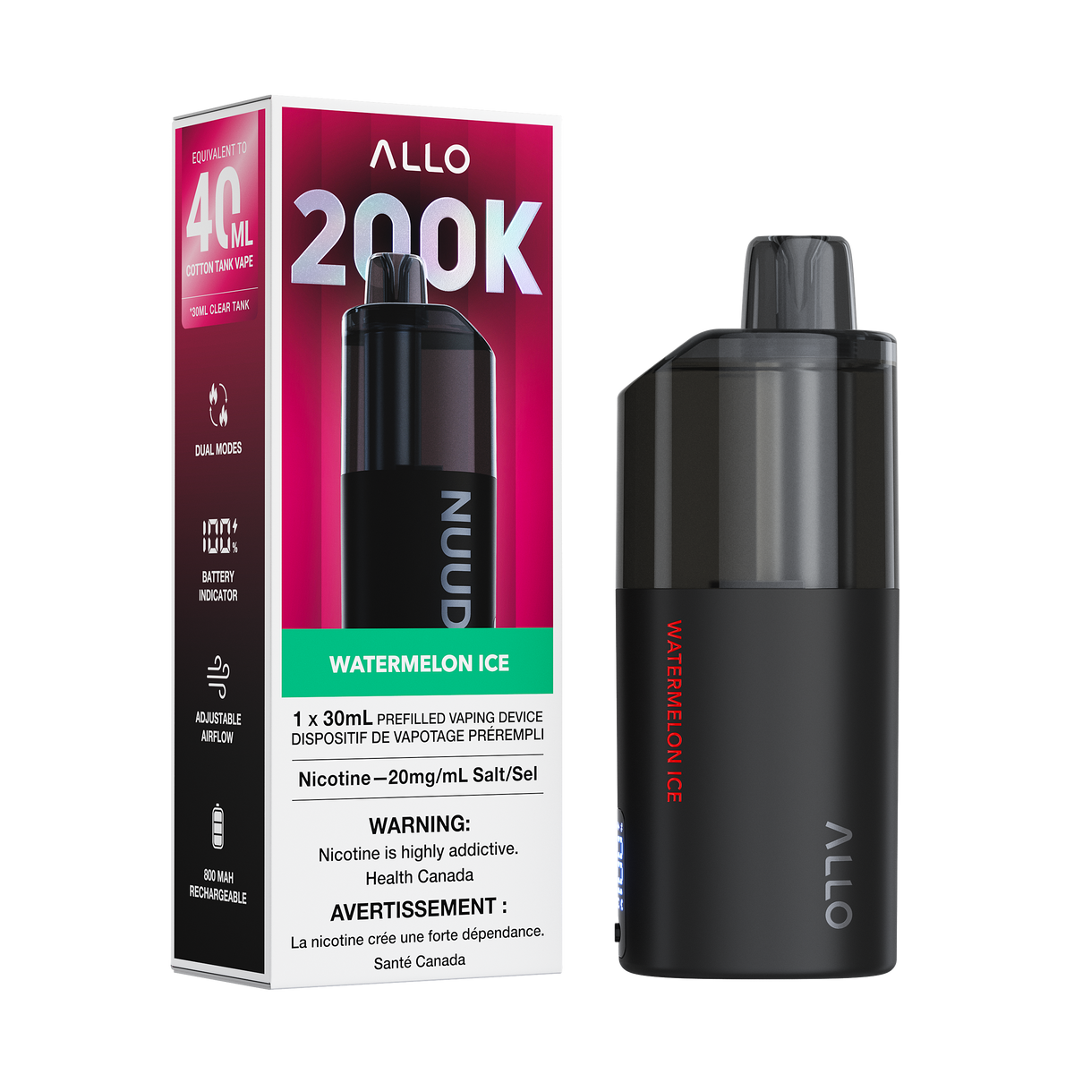 ALLO NUUD 200K DISPOSABLE