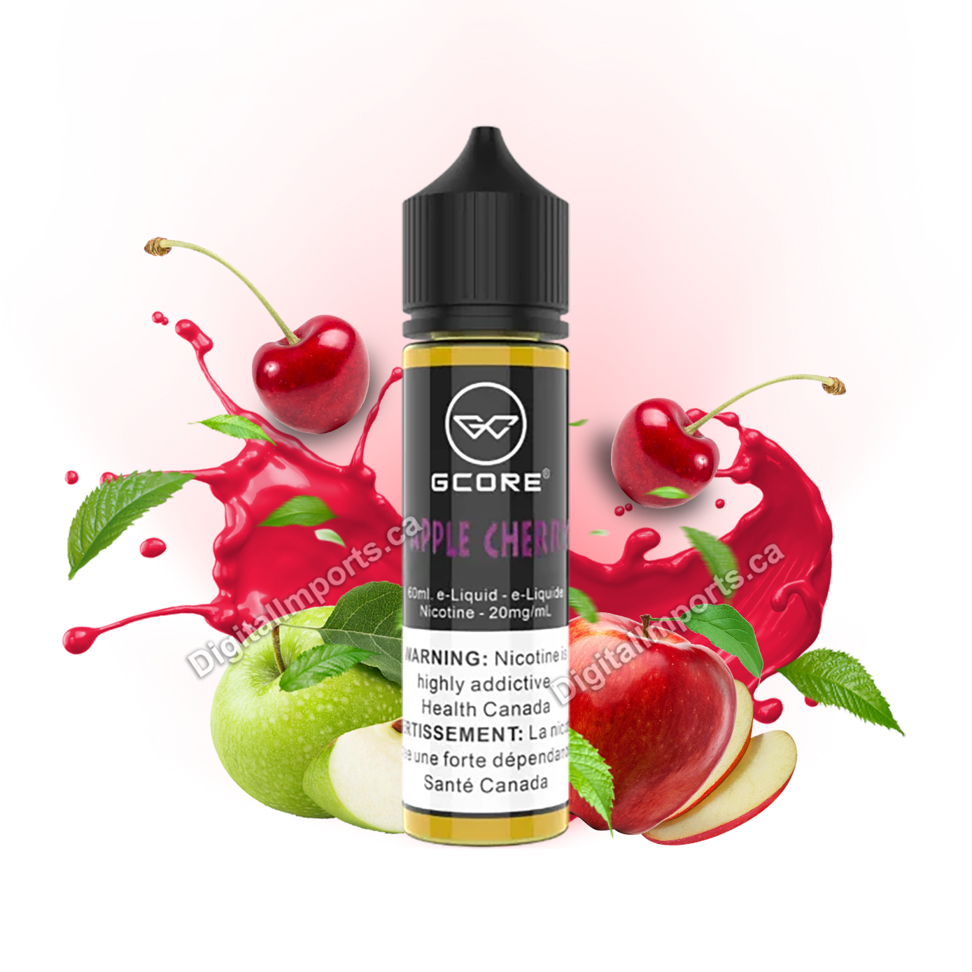 [BC/SK/NL/NS] GCORE SALT - APPLE CHERRY 60ML