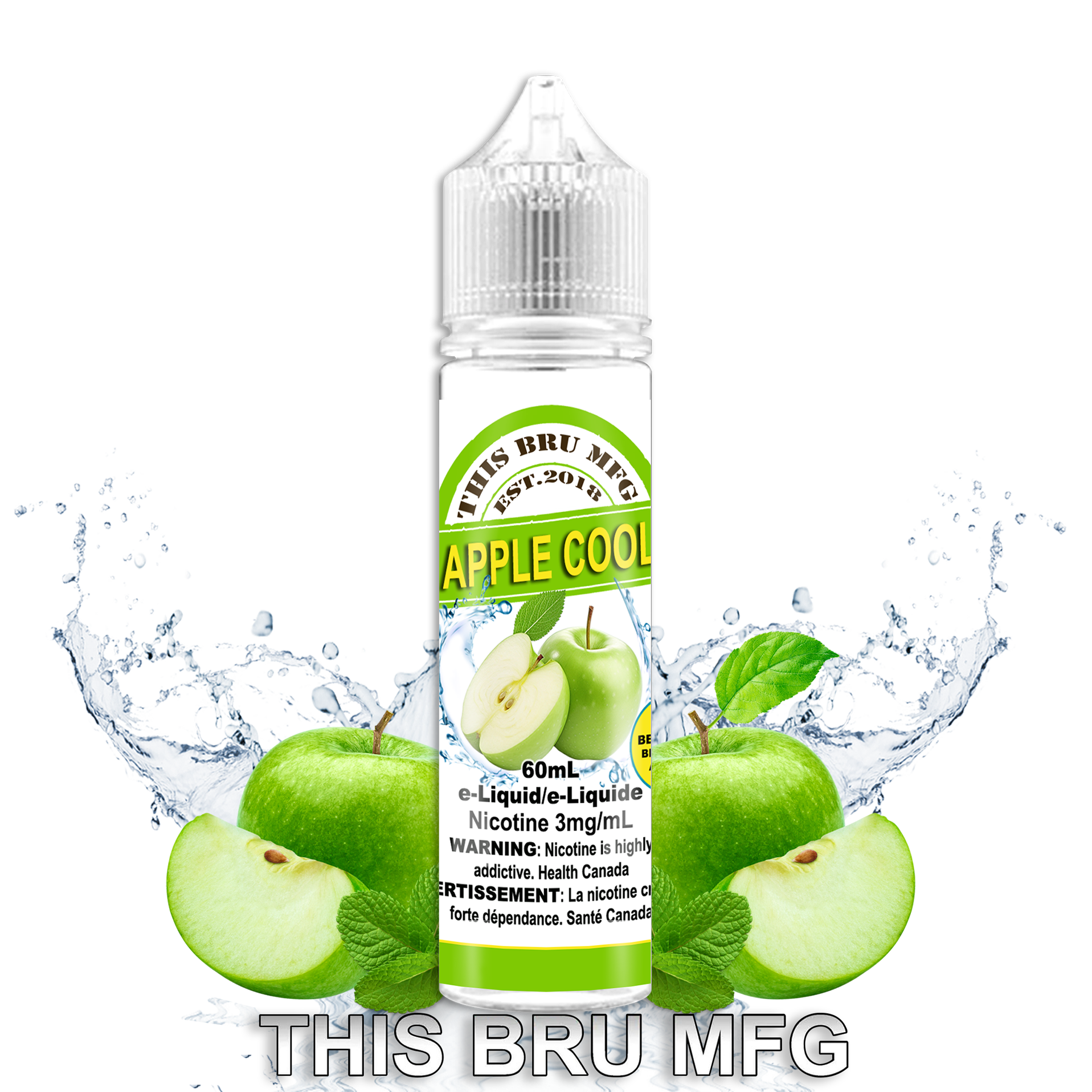 THIS BRU MFG - APPLE COOL 60ML