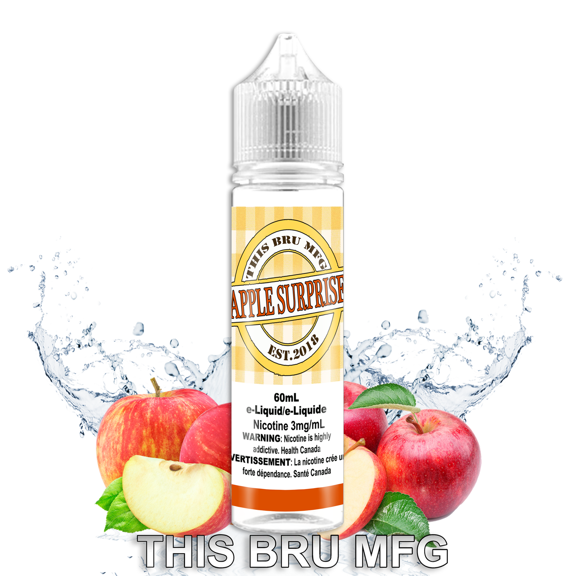 CUSTOM THIS BRU MFG - APPLE SURPRISE 60ML