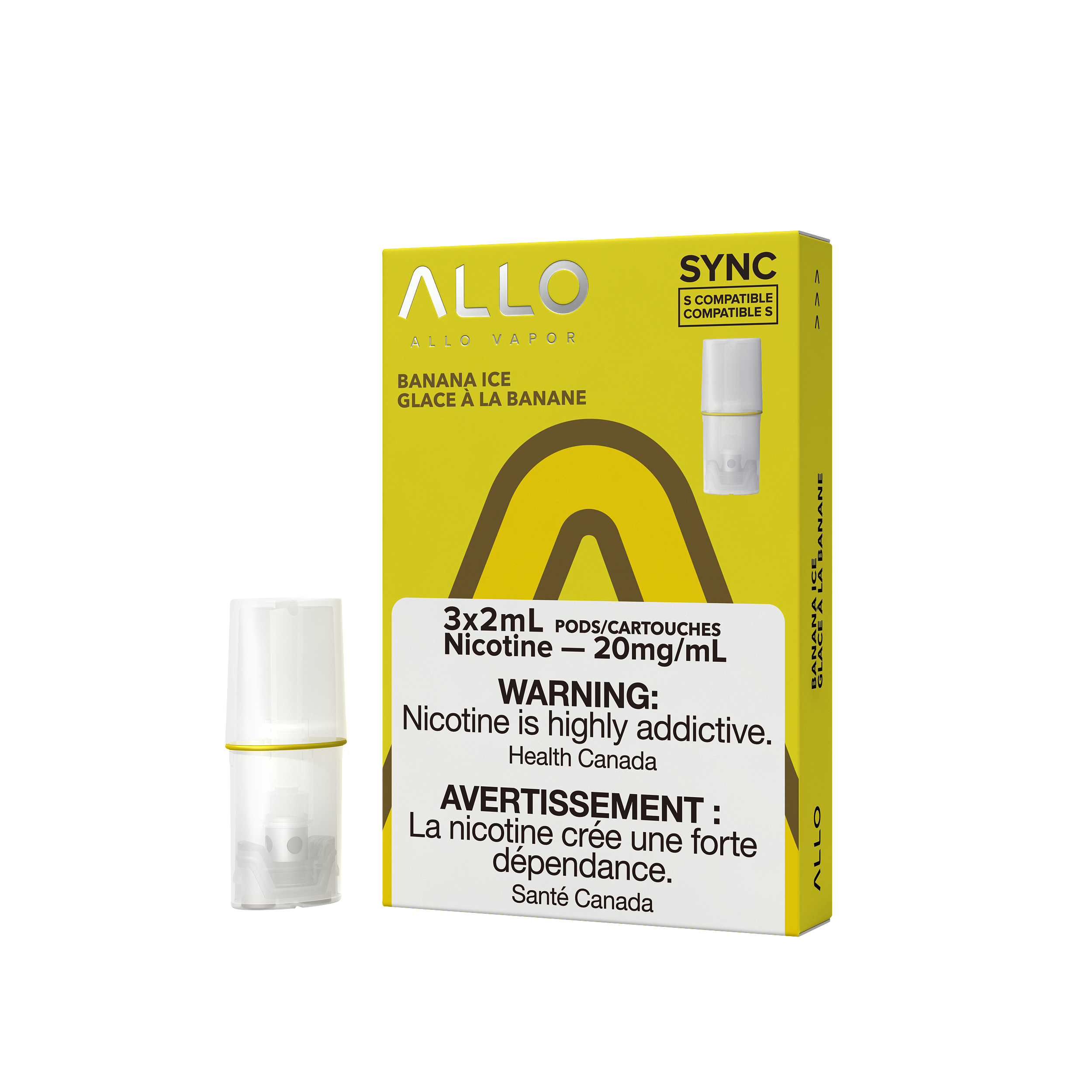 ALLO SYNC POD BANANA ICE 20MG