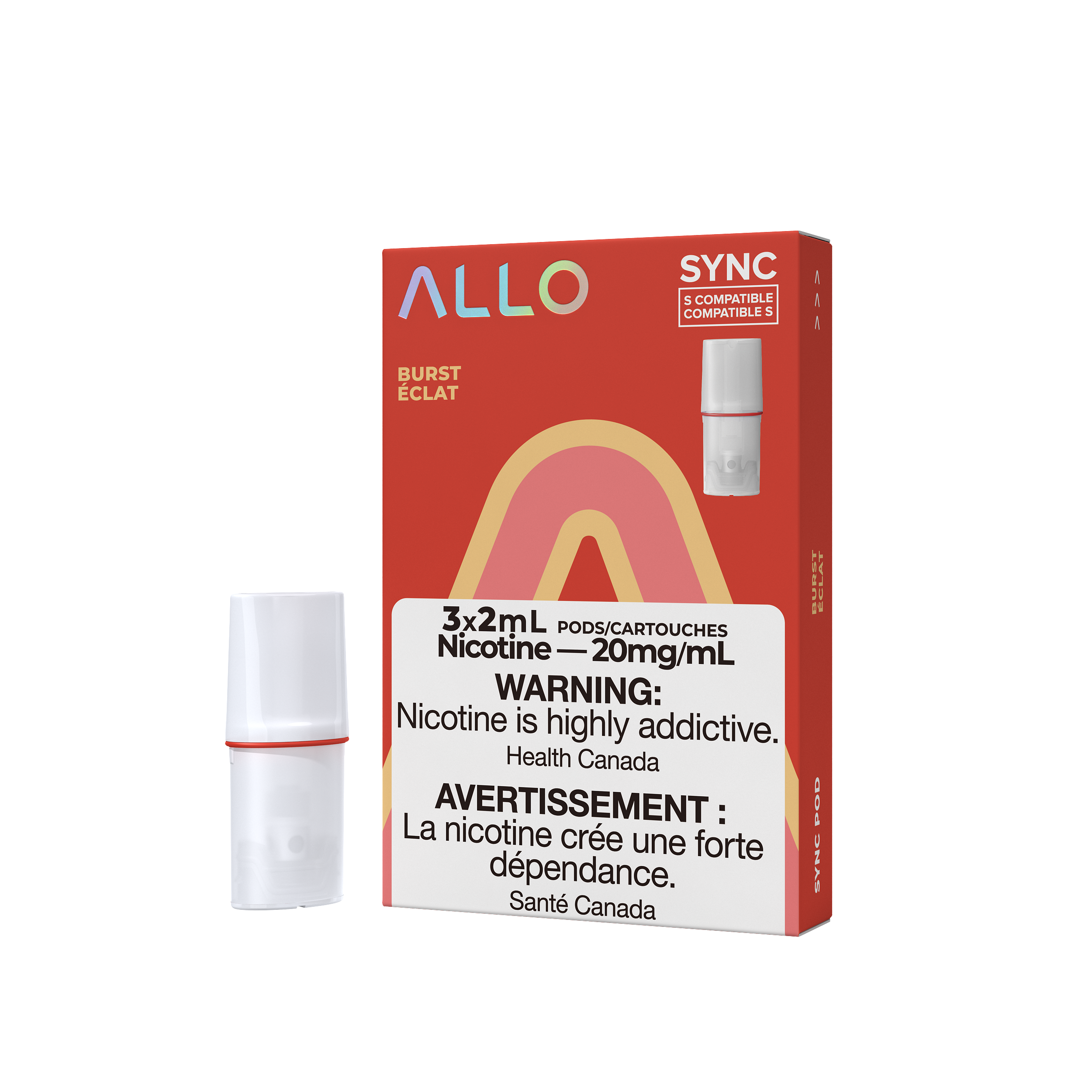 ALLO SYNC POD BURST 20MG