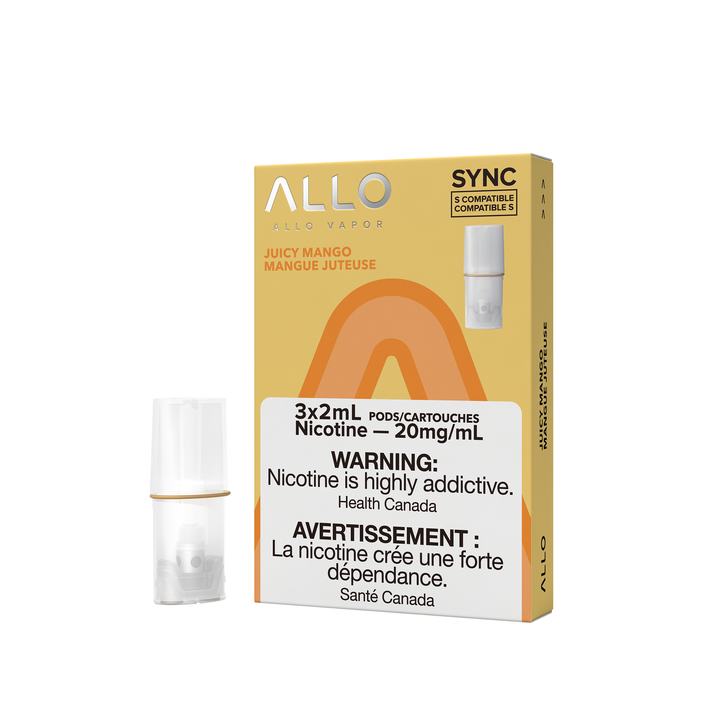 ALLO SYNC POD JUICY MANGO 20MG