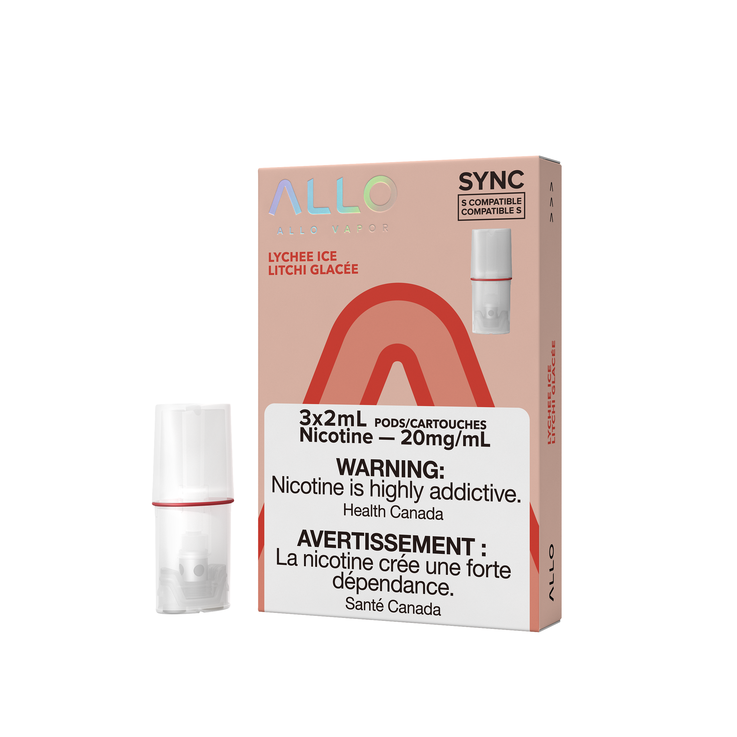 ALLO SYNC POD LYCHEE ICE 20MG