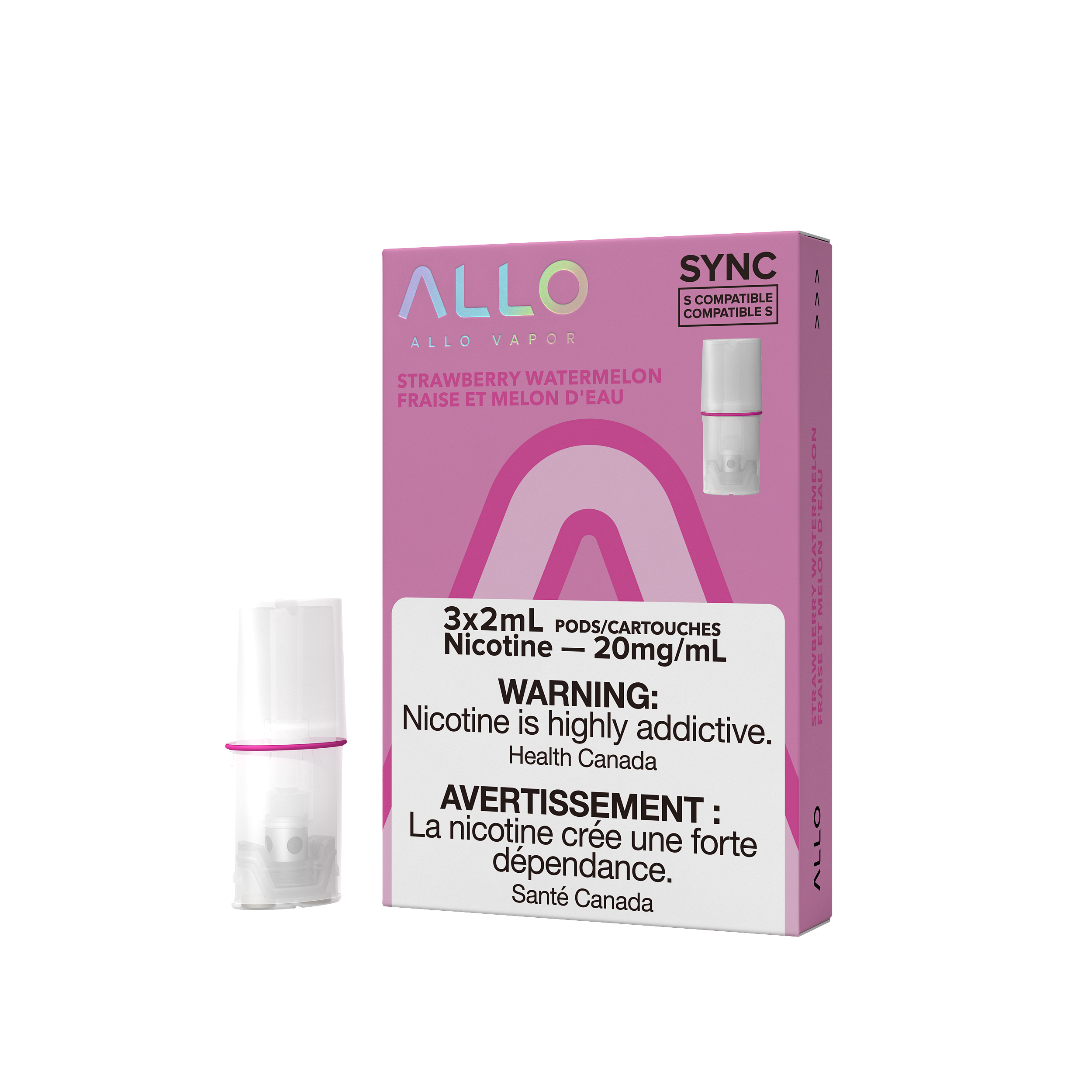 ALLO SYNC POD STRAWBERRY WATERMELON 20MG