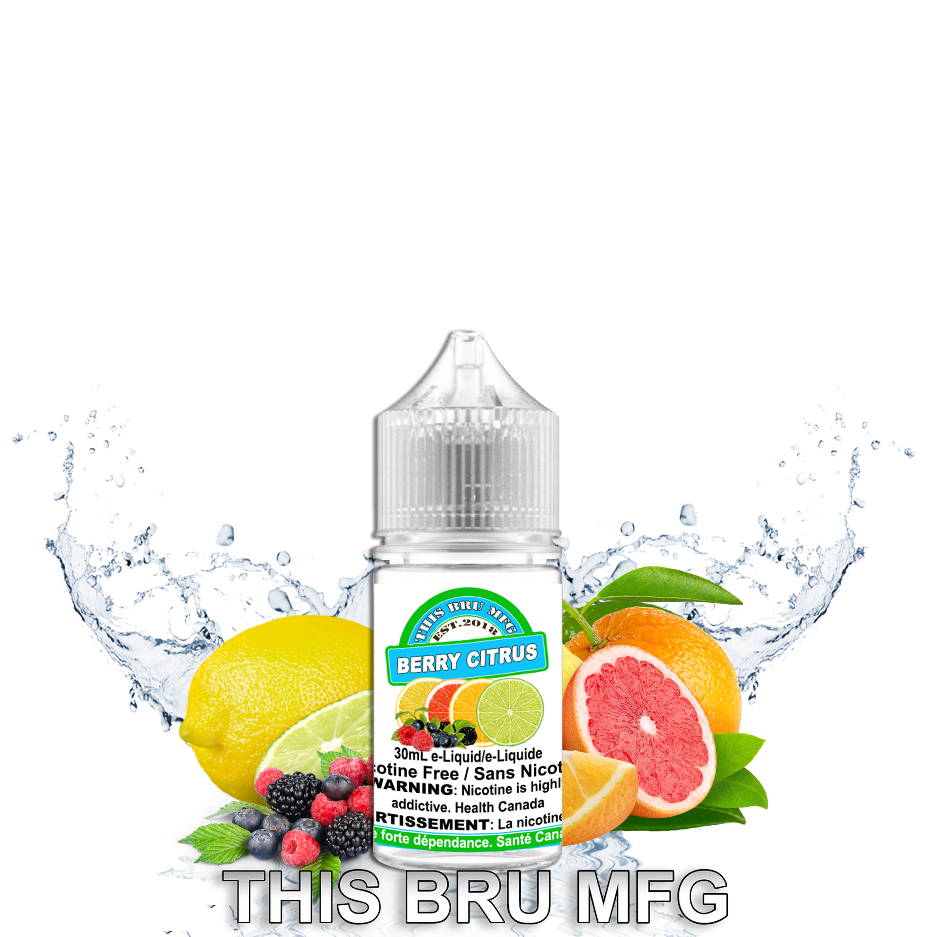 CUSTOM THIS BRU MFG - BERRY CITRUS 30ML