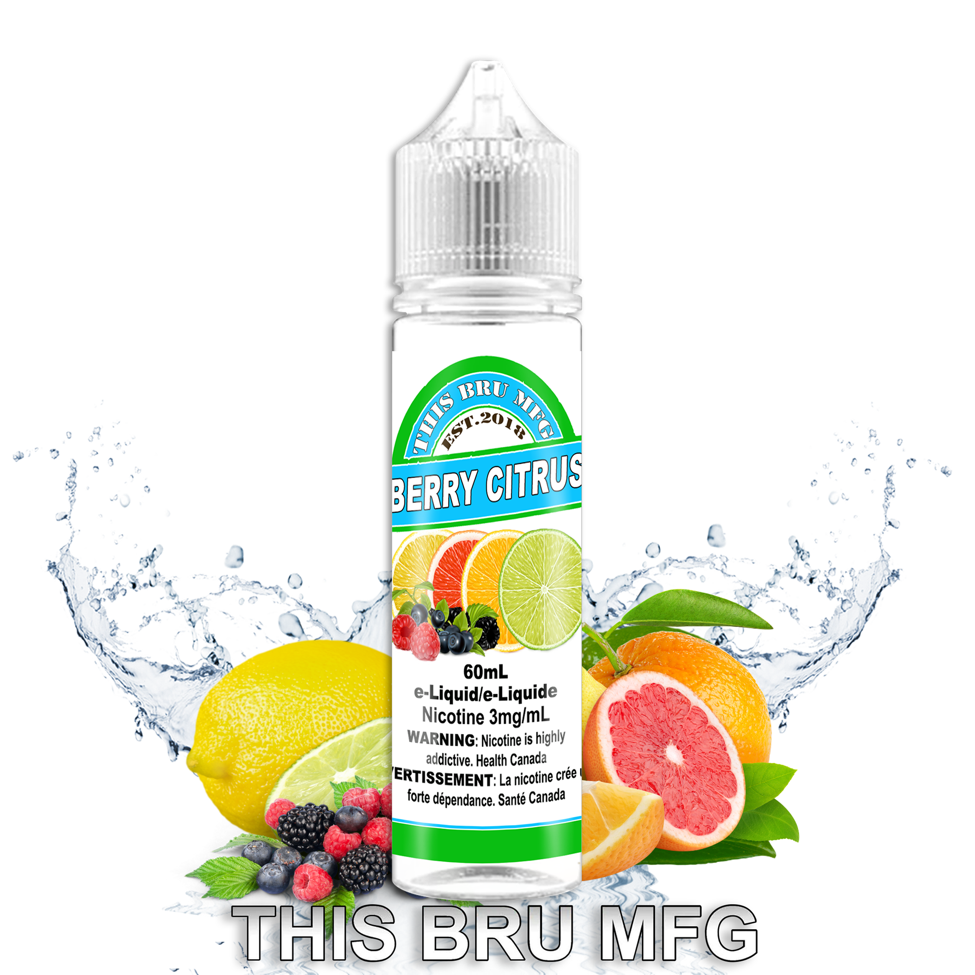 THIS BRU MFG - BERRY CITRUS 60ML