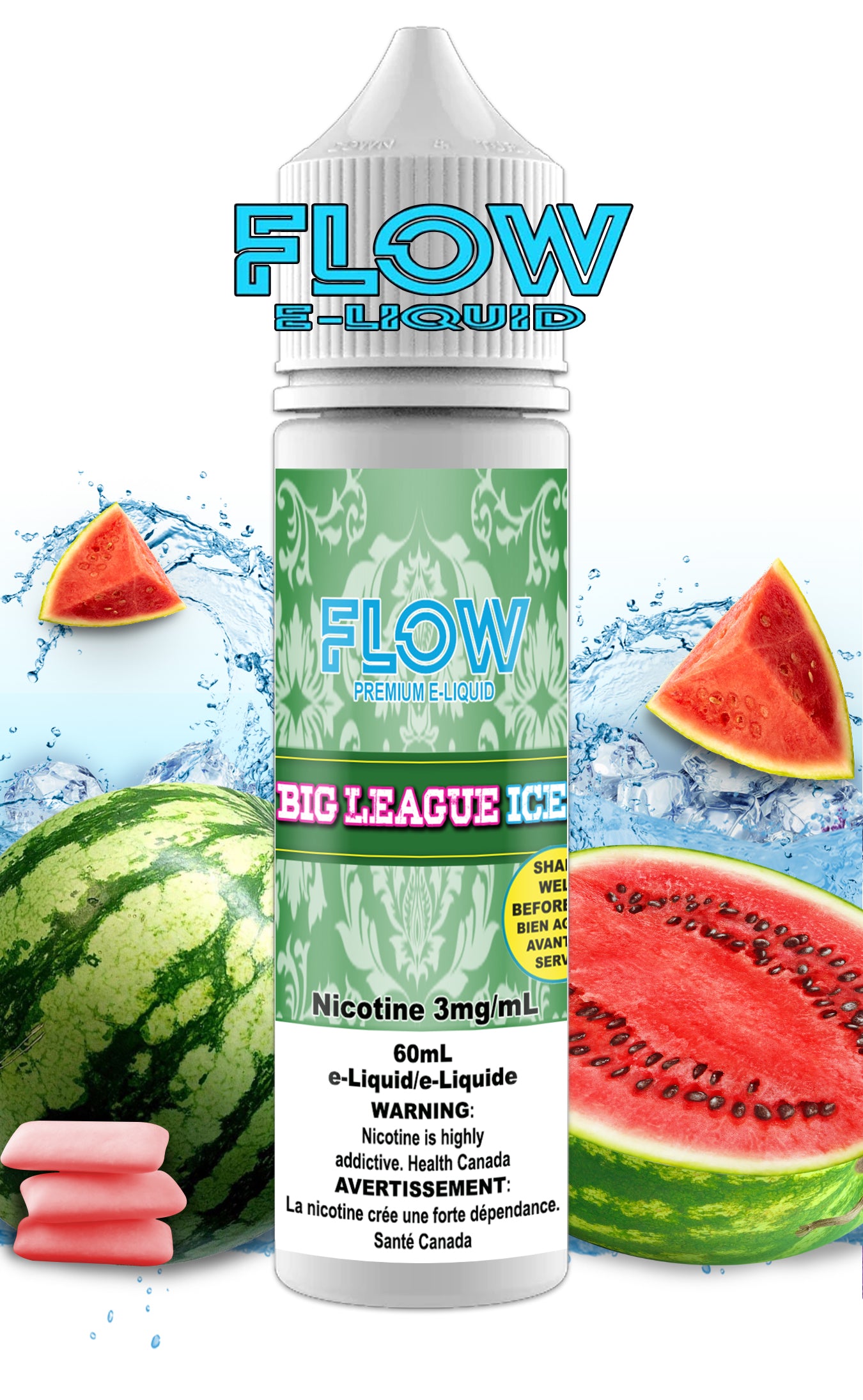 FLOW E-LIQUID - BIG LEAGUE ICE