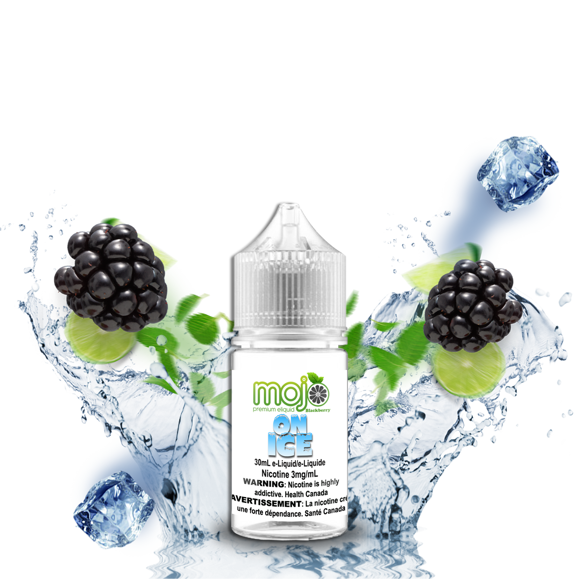 CUSTOM MOJO - BLACKBERRY ICE 30ML