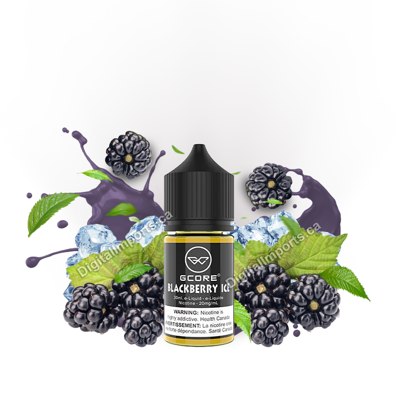 [BC/SK/NL/NS] GCORE SALT - BLACKBERRY ICE 30ML