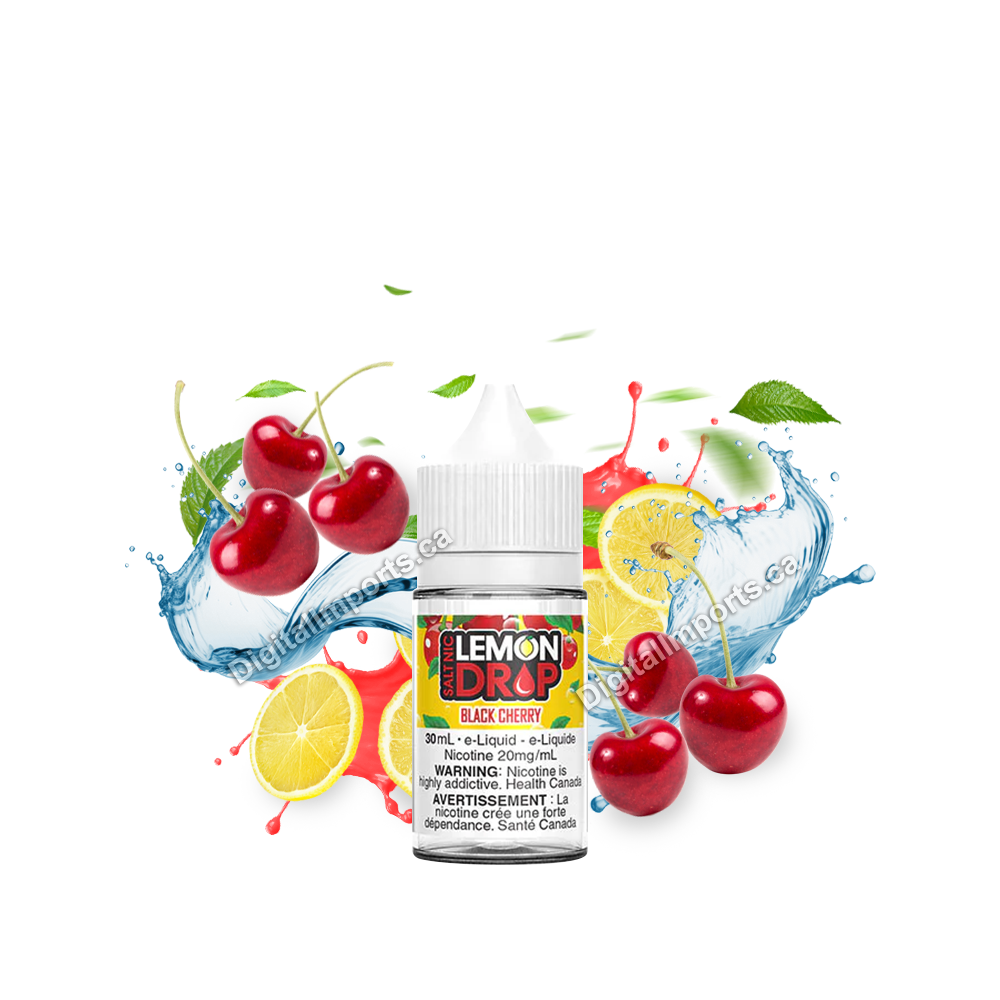 [BC/SK/NL/NS] LEMON DROP SALT - BLACK CHERRY 30ML
