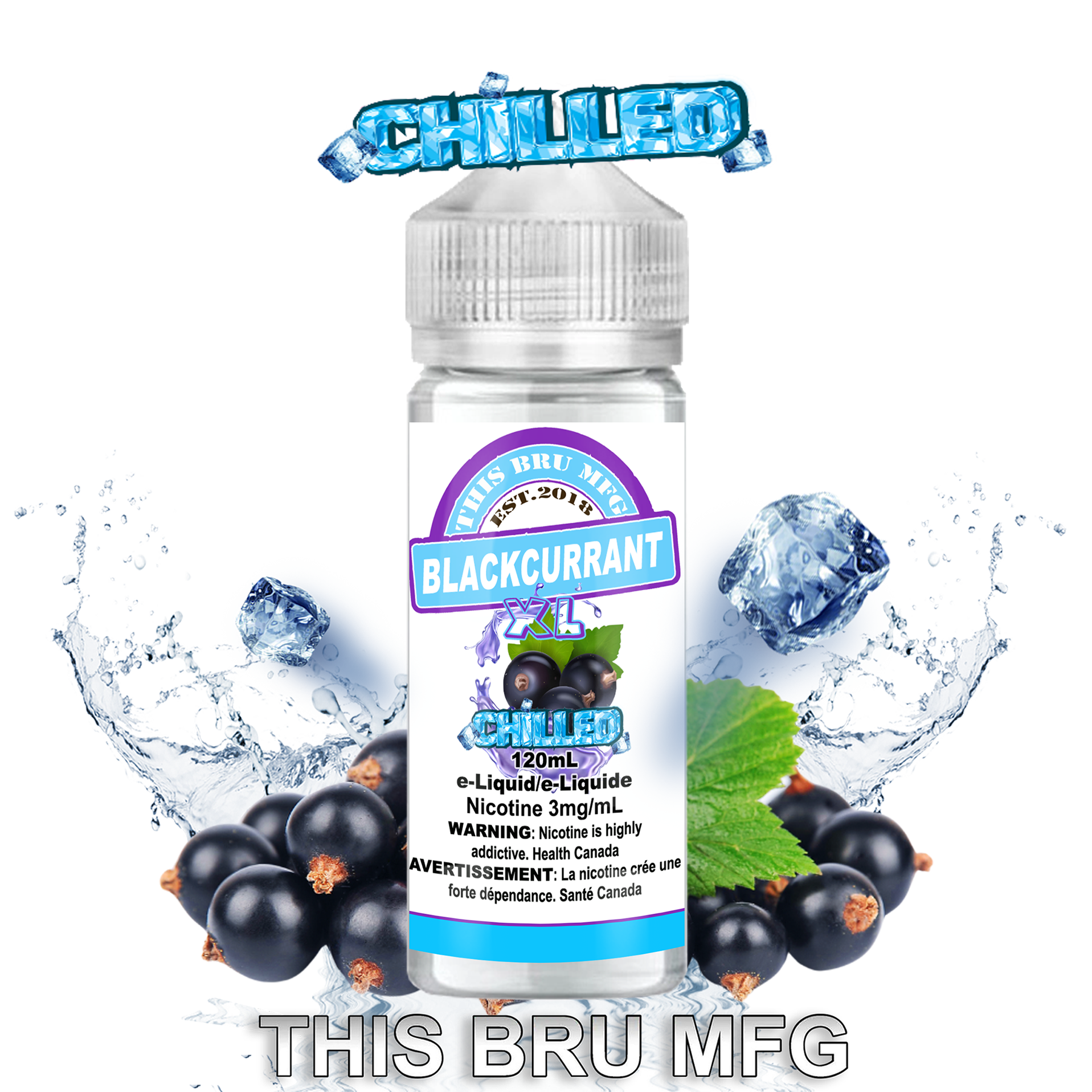 THIS BRU MFG - BLACKCURRANT CHILLED 120ML