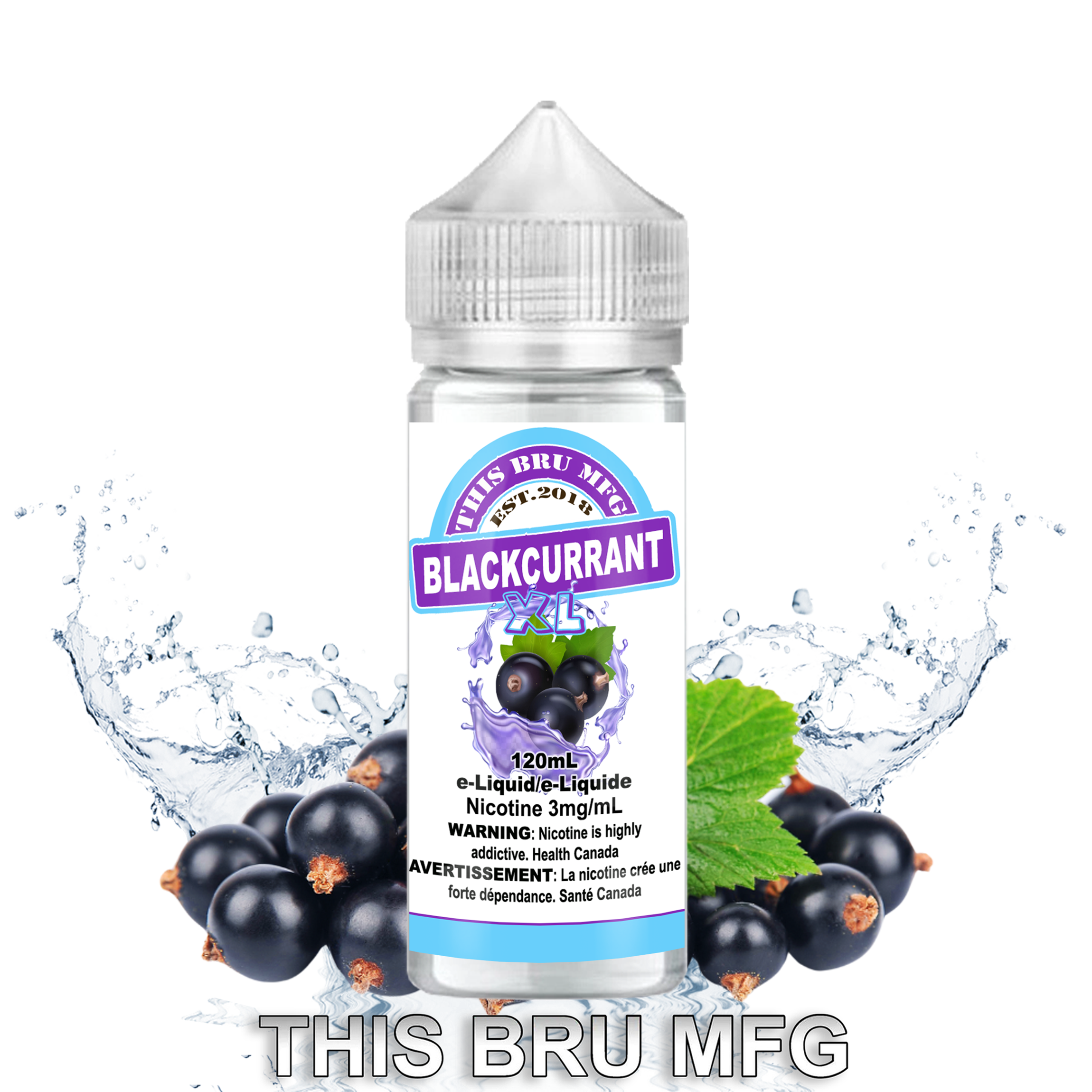 THIS BRU MFG - BLACKCURRANT 120ML