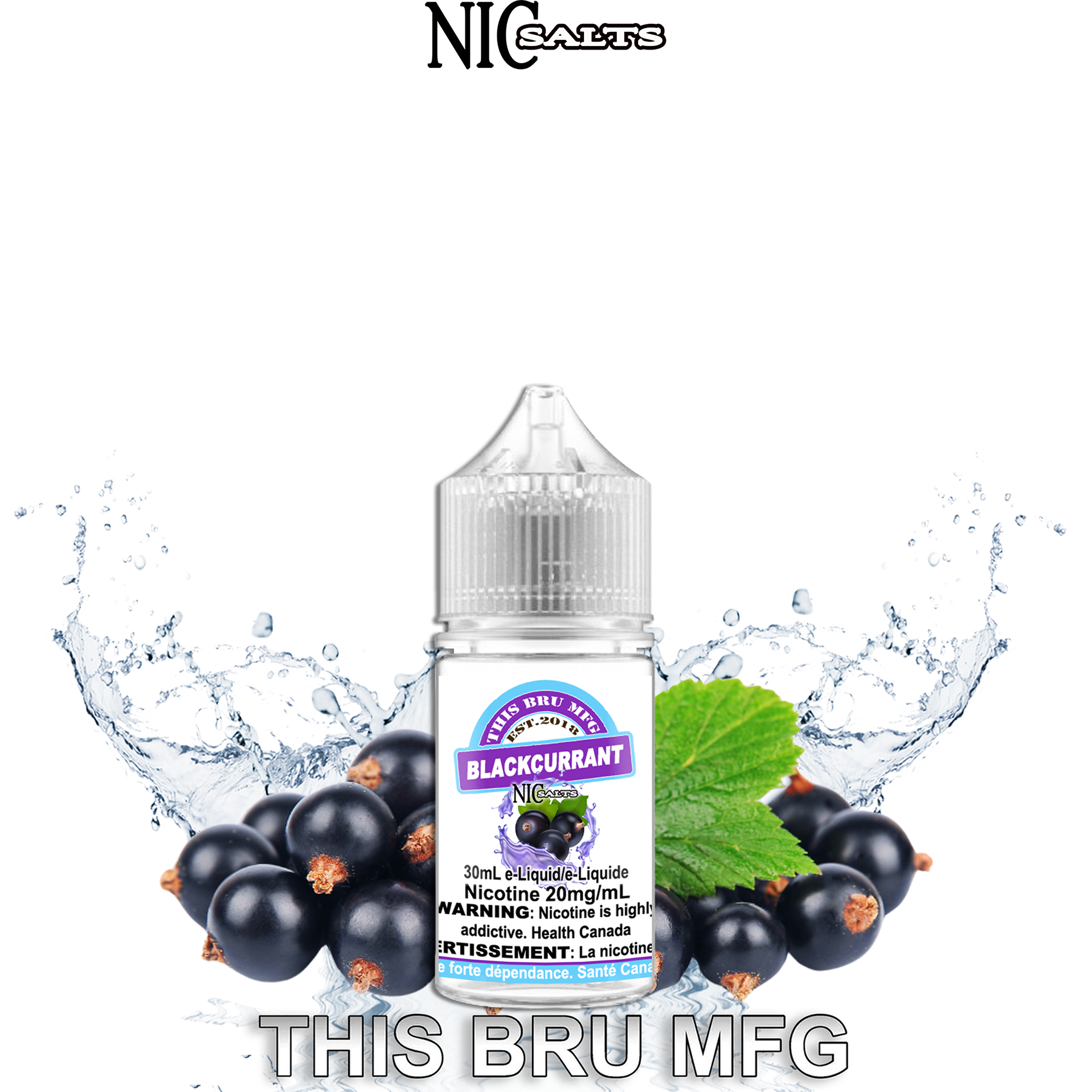 THIS BRU MFG - BLACKCURRANT SALT 30ML