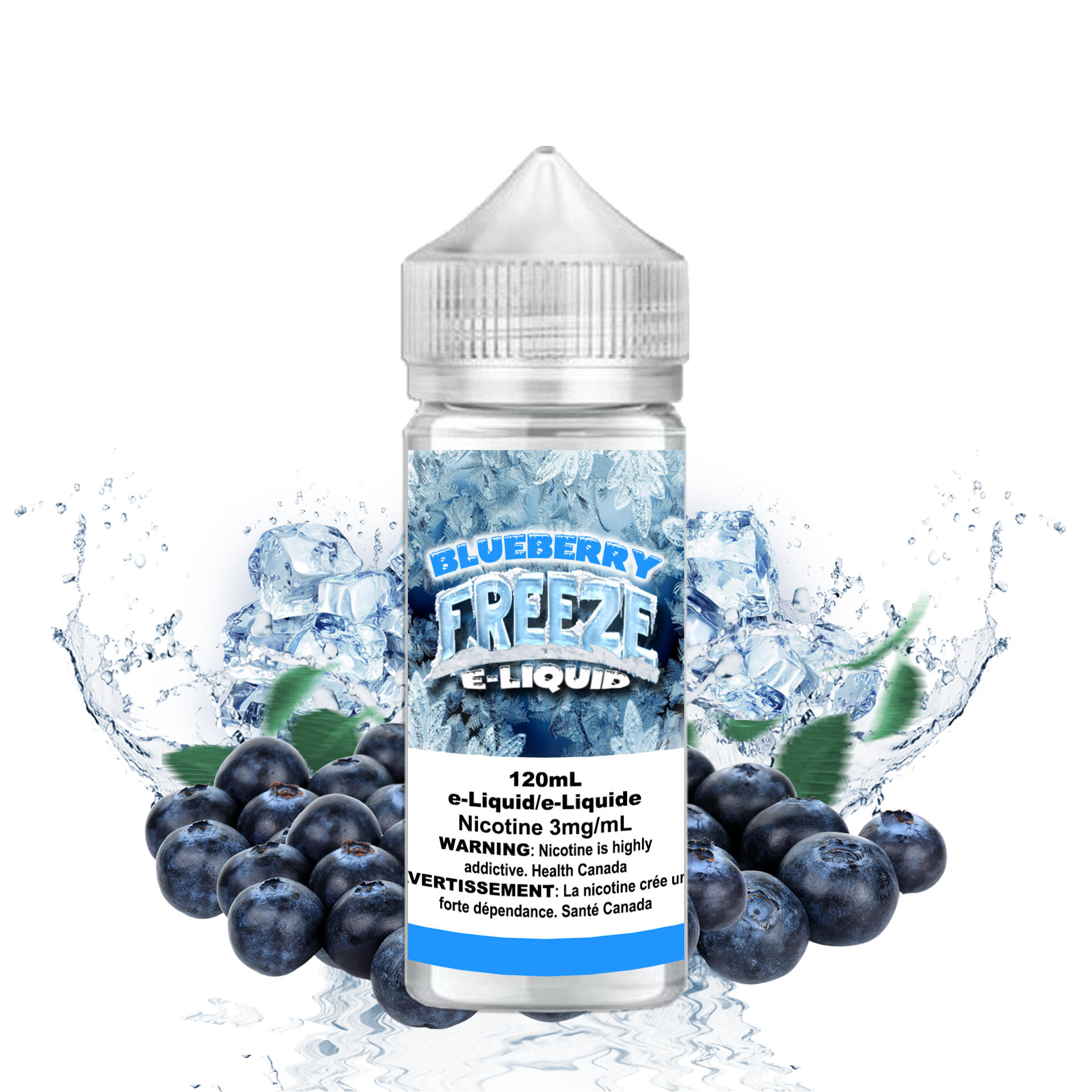 CUSTOM FREEZE - BLUEBERRY 120ML