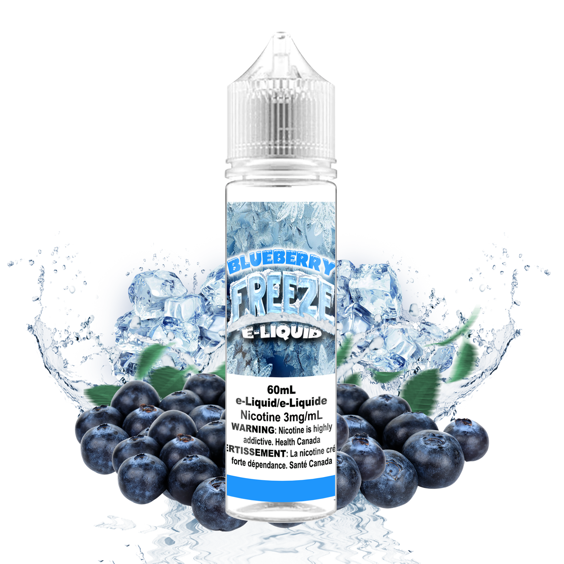 CUSTOM FREEZE - BLUEBERRY 60ML