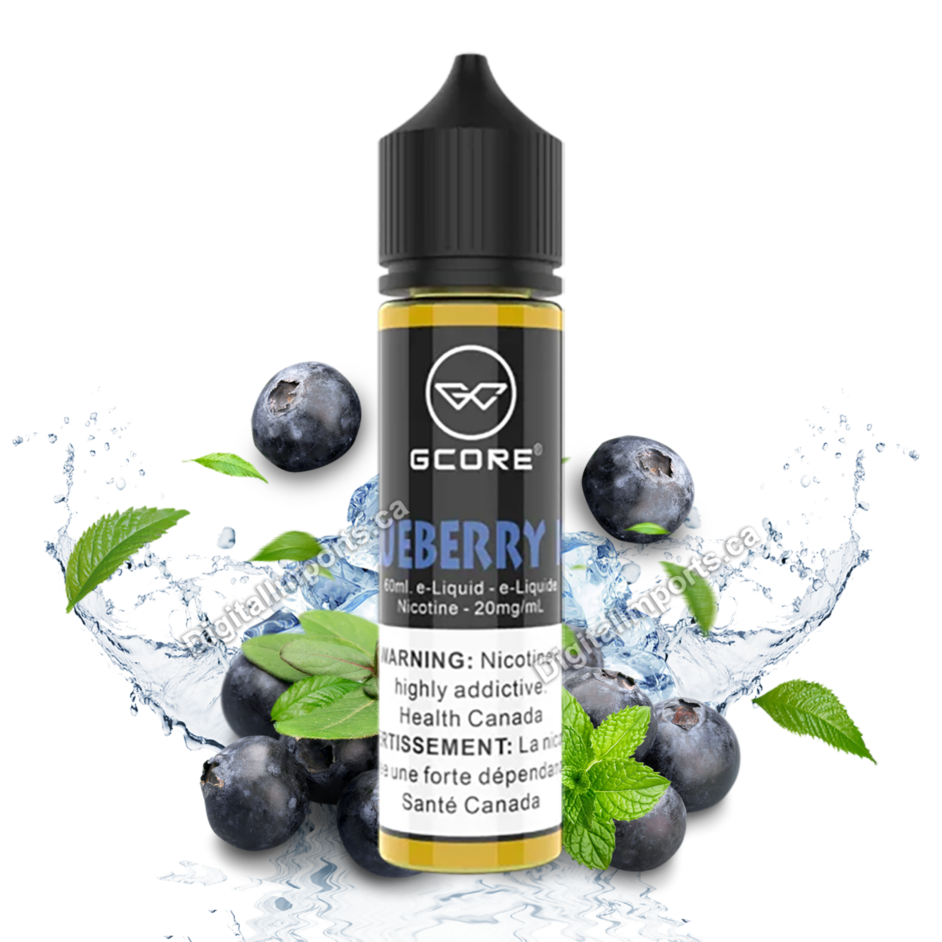 GCORE SALT - BLUEBERRY ICE 60ML