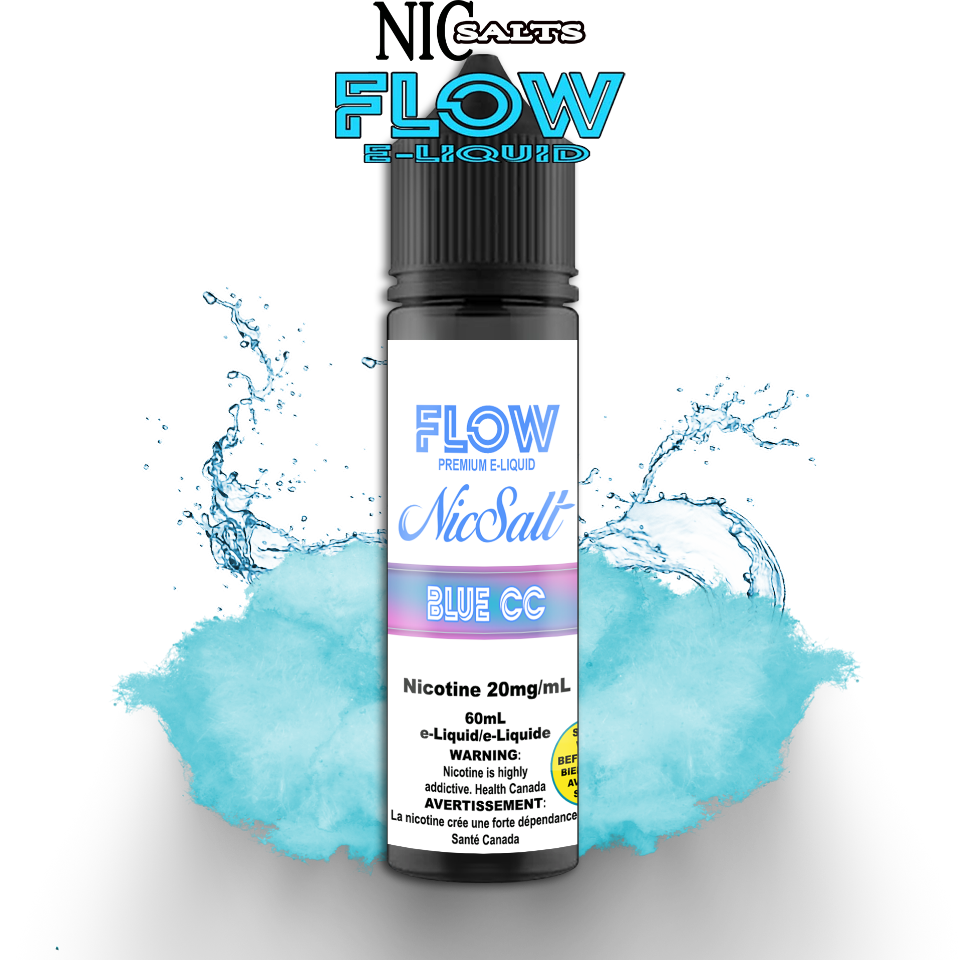 CUSTOM FLOW SALT - BLUE CC 60ML