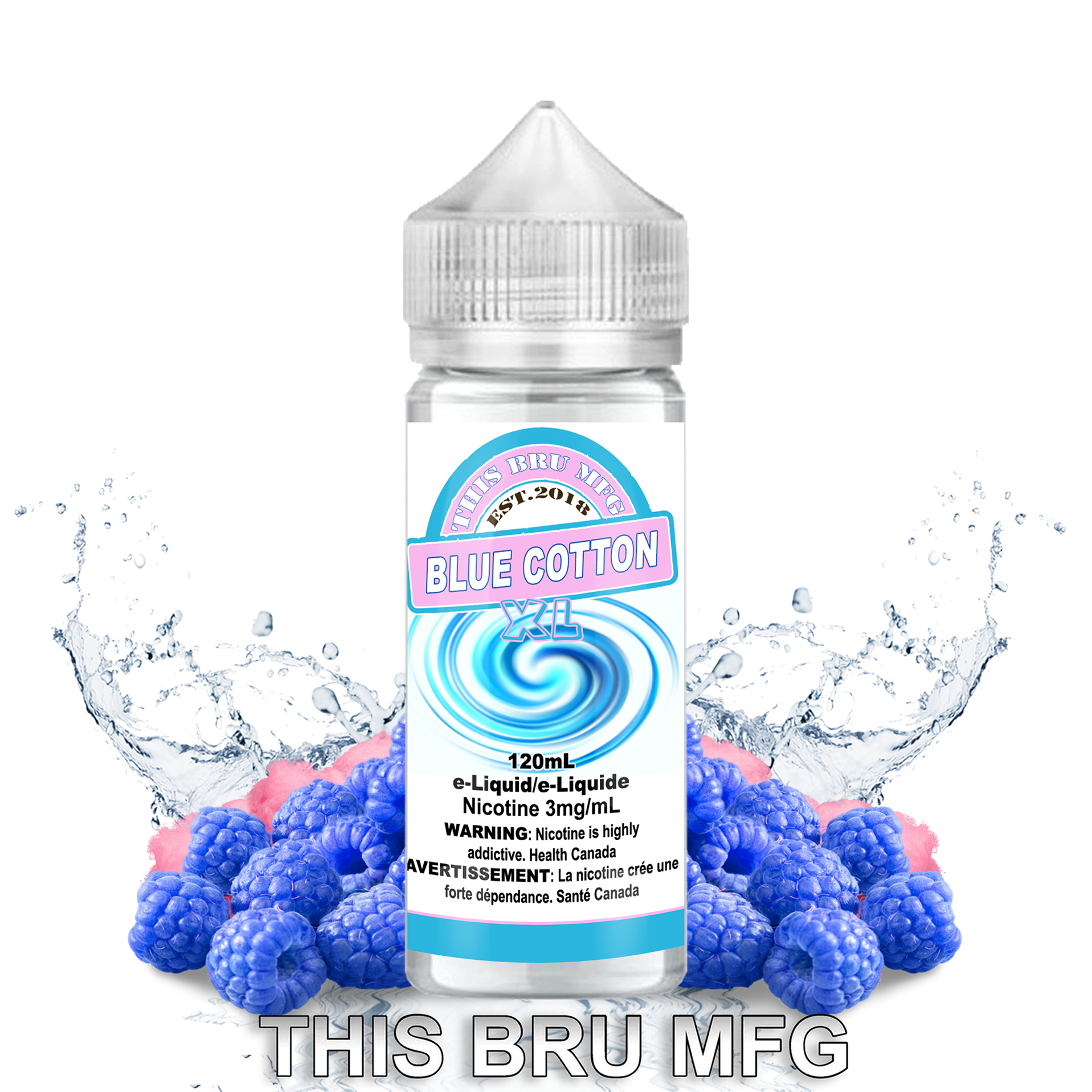 THIS BRU MFG - BLUE COTTON 120ML