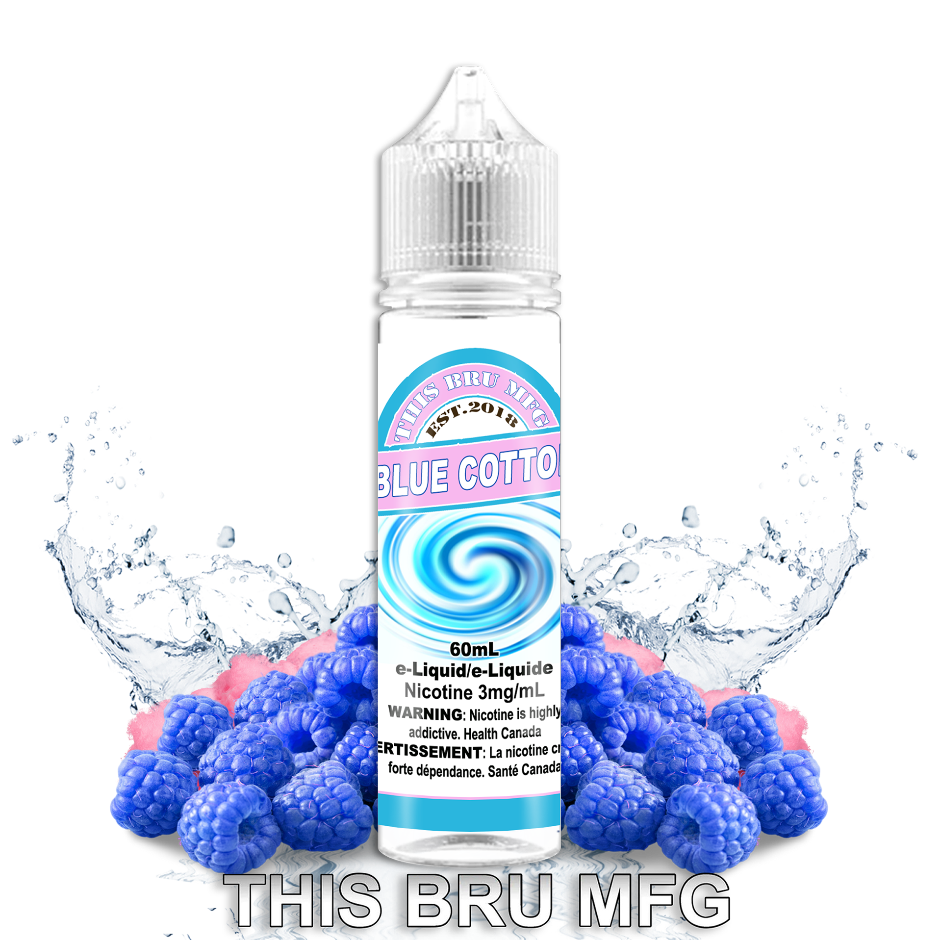 THIS BRU MFG - BLUE COTTON 60ML