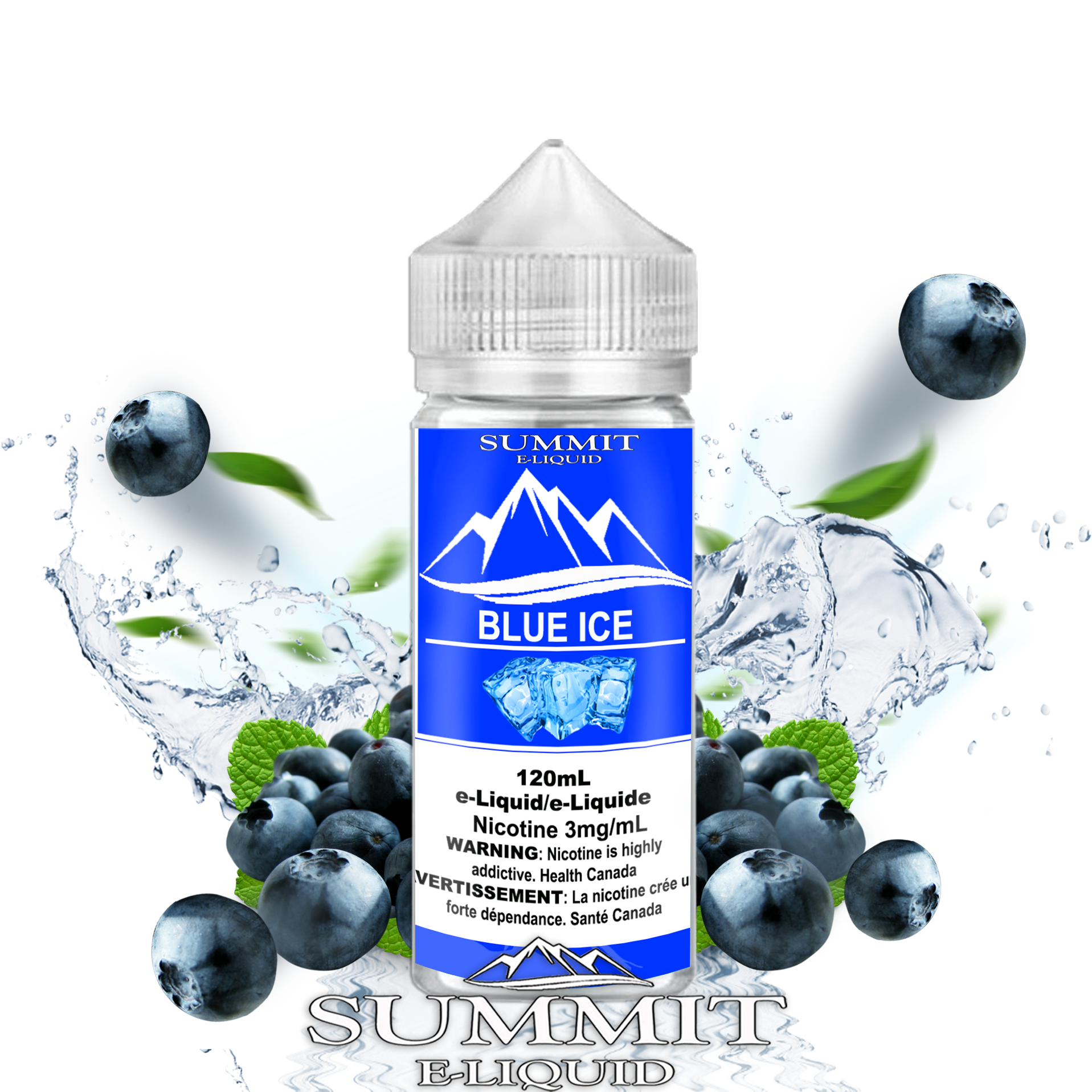 CUSTOM SUMMIT - BLUE ICE 120ML