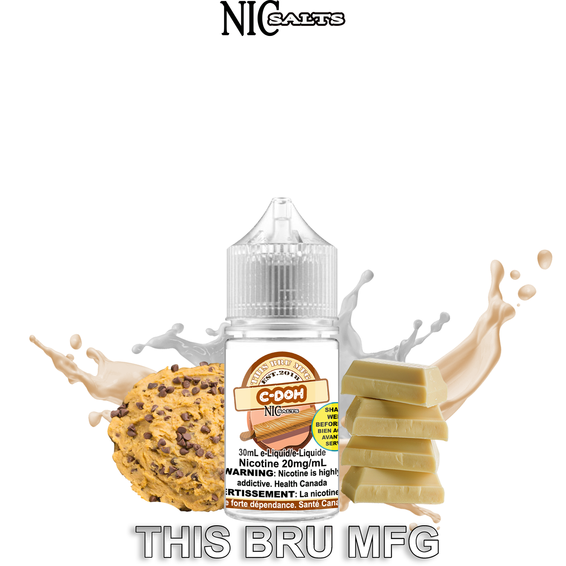 CUSTOM THIS BRU MFG SALT - C-DOH 30ML