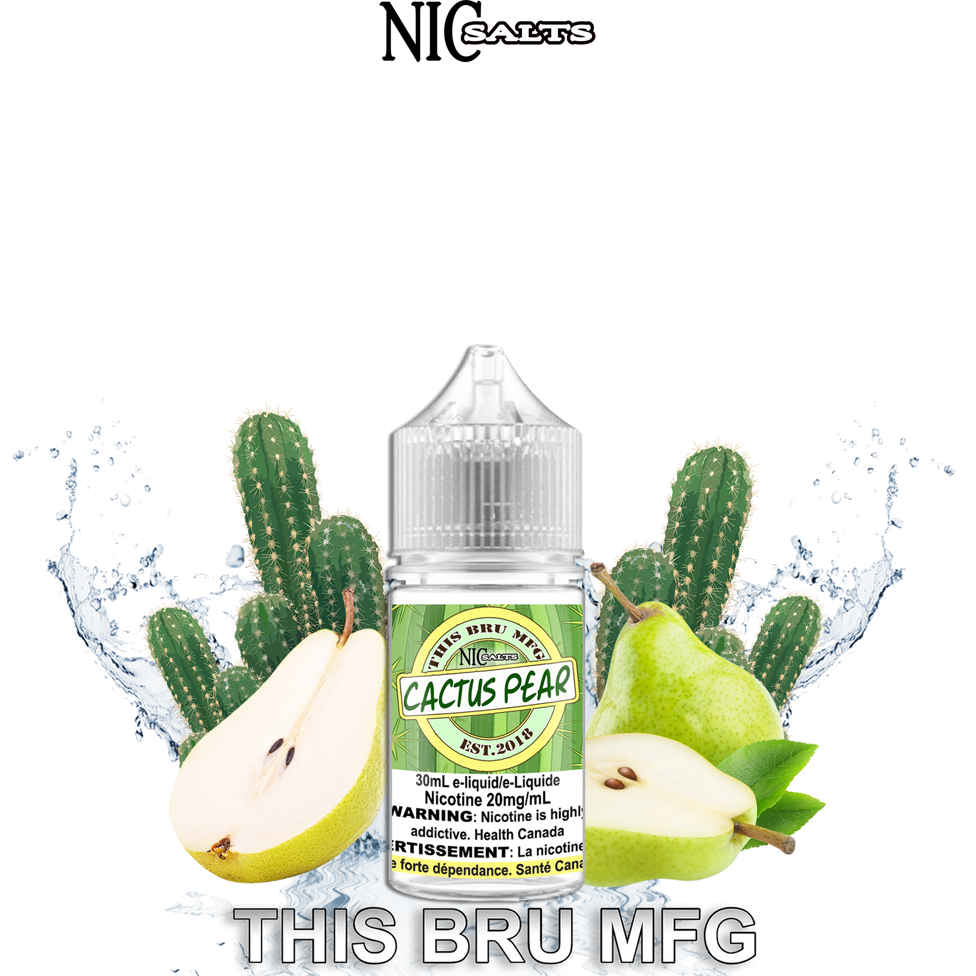 THIS BRU MFG - CACTUS PEAR SALT 30ML