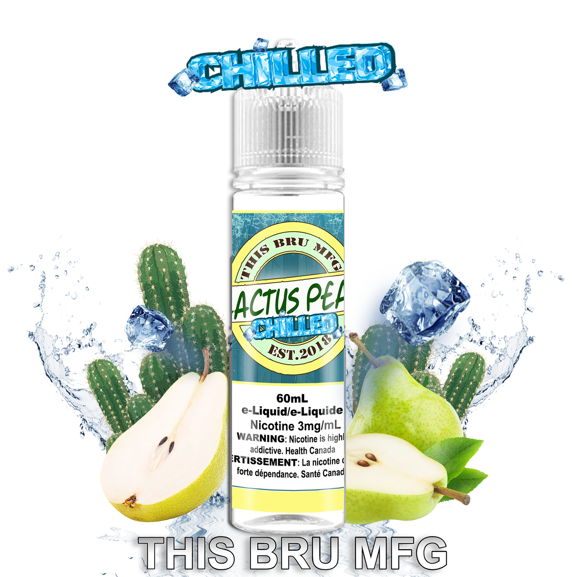 CUSTOM THIS BRU MFG - CACTUS PEAR CHILLED 60ML