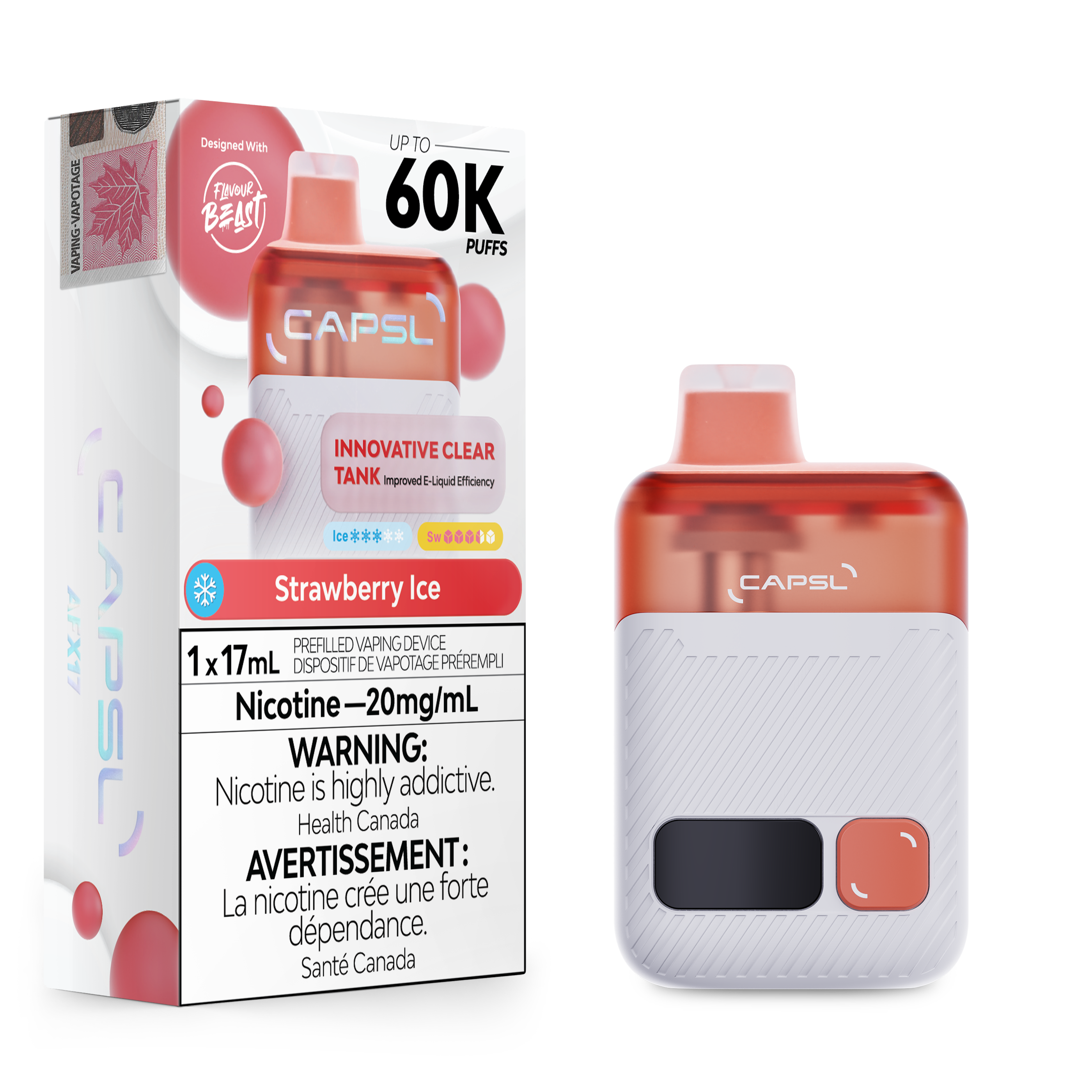 [BC/SK/NL/NS] CAPSL AFX17 60K DISPOSABLE