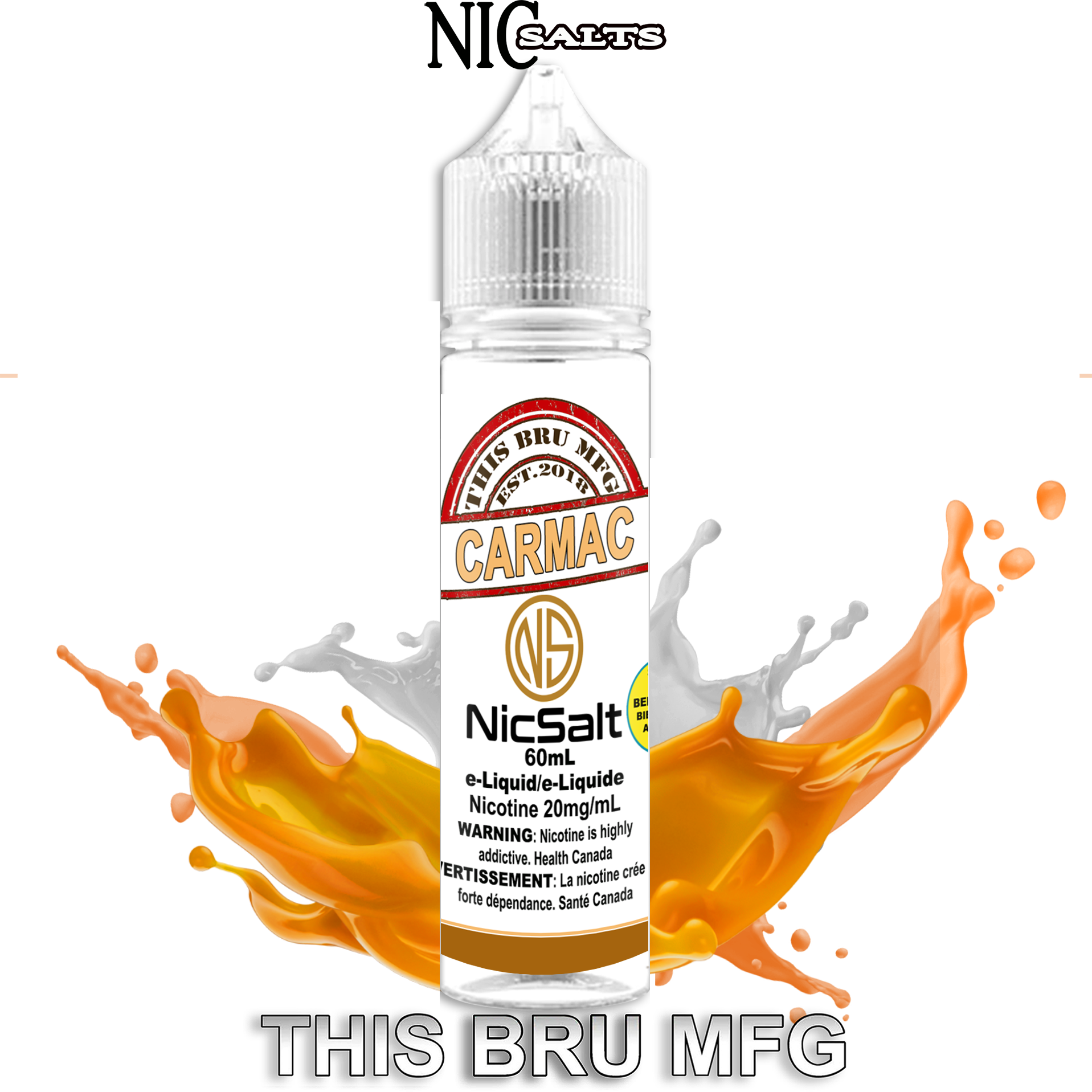 CUSTOM THIS BRU MFG SALT - CARMAC 60ML