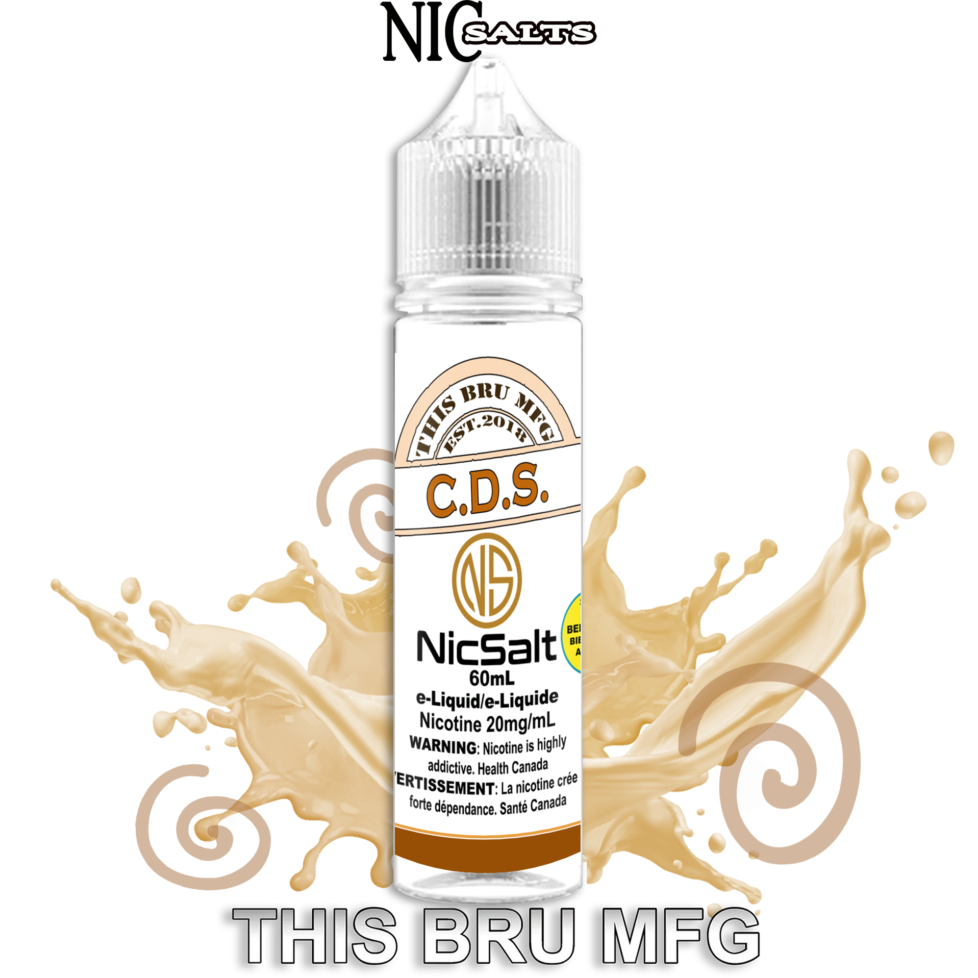 CUSTOM THIS BRU MFG SALT - CDS 60ML