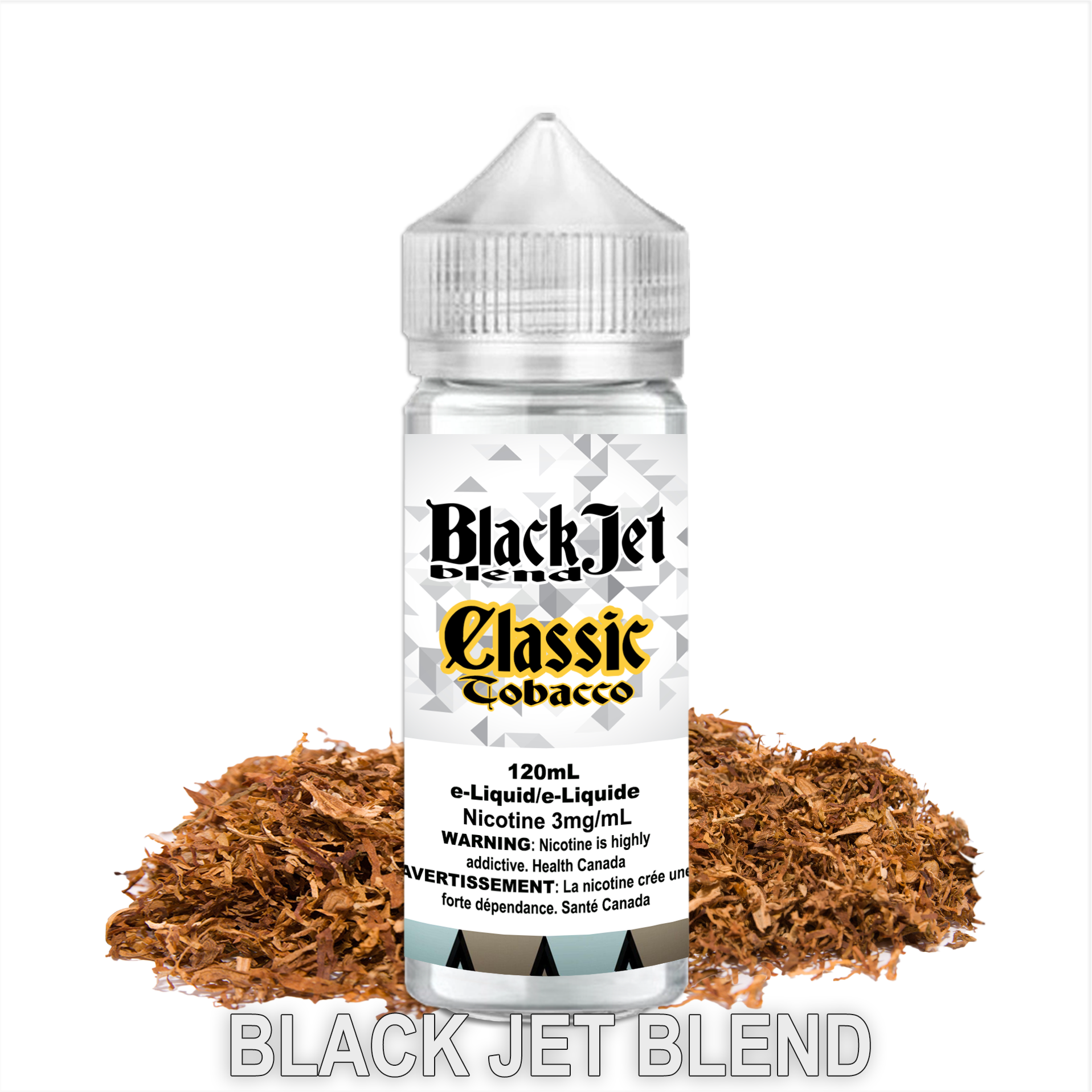 CUSTOM BLACK JET - CLASSIC TOBACCO 120ML