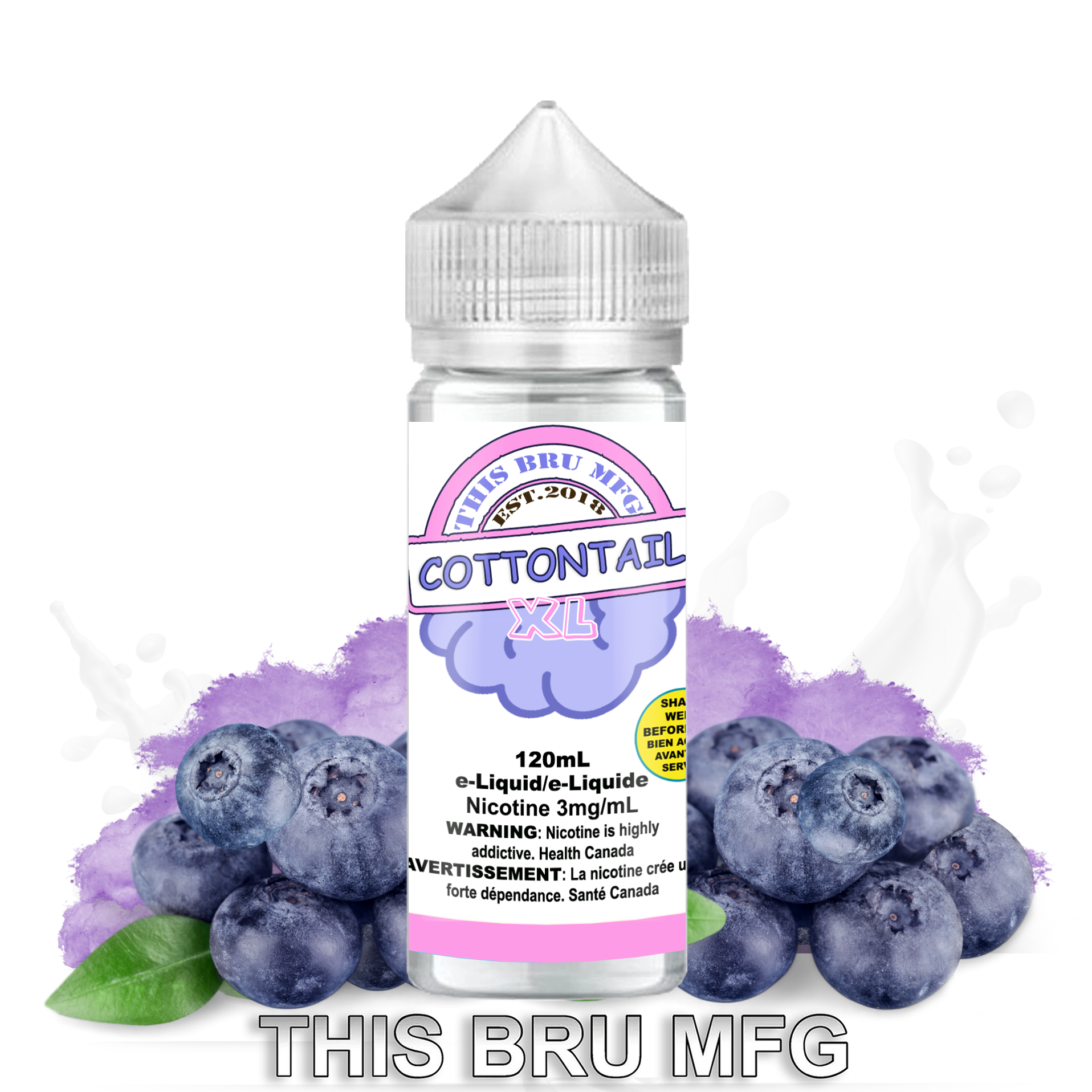 THIS BRU MFG - COTTONTAIL 120ML