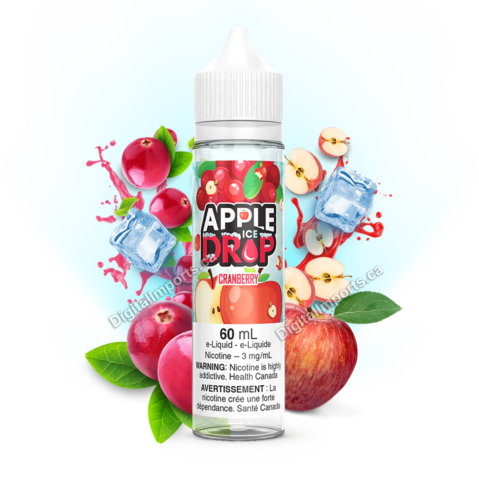 APPLE DROP ICE - CRANBERRY