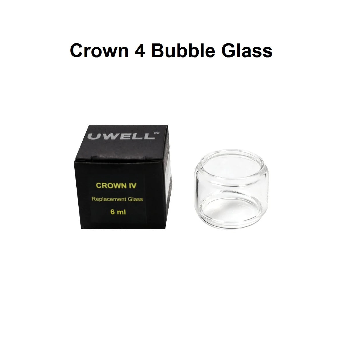 UWELL CROWN 4 REPLACEMENT GLASS 6ML 1PC
