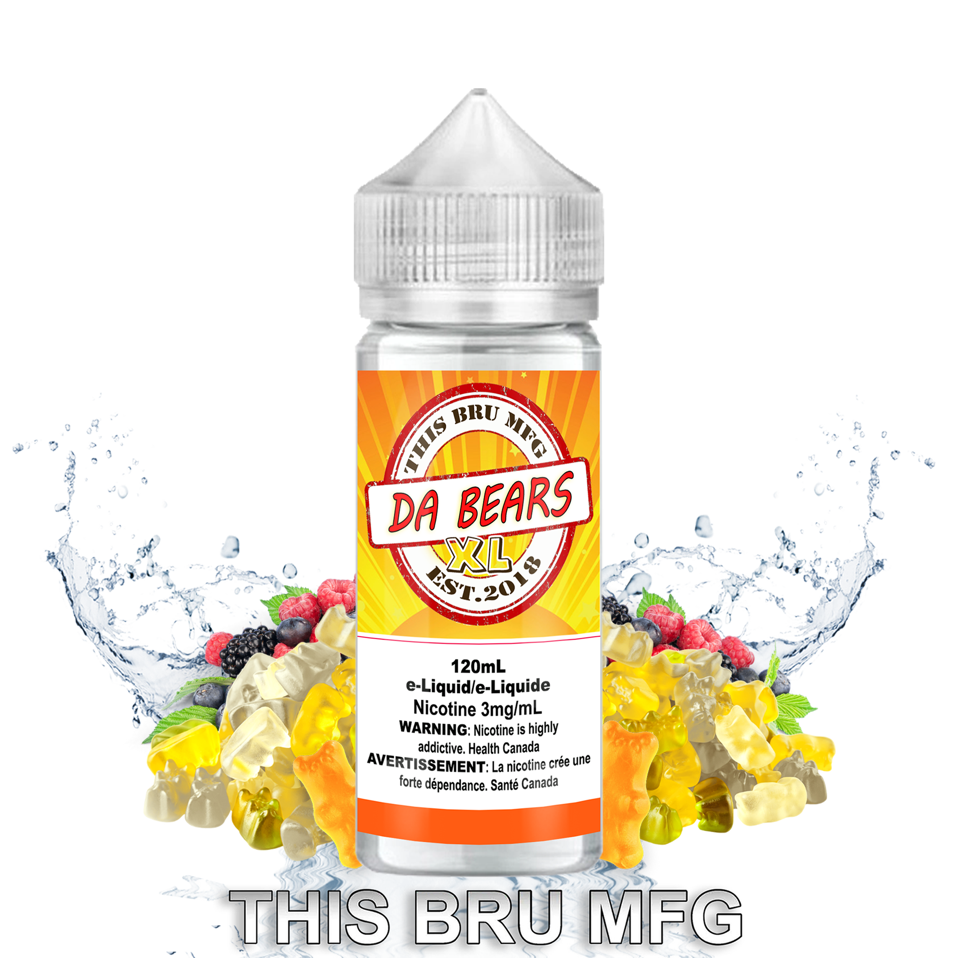 CUSTOM THIS BRU MFG - DA BEARS 120ML