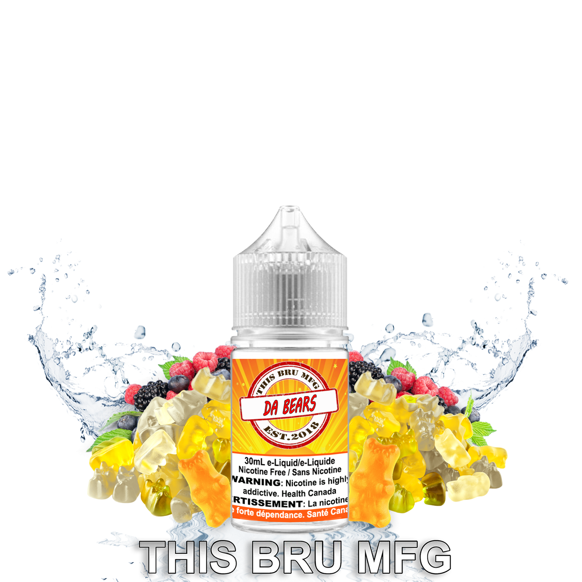 CUSTOM THIS BRU MFG - DA BEARS 30ML